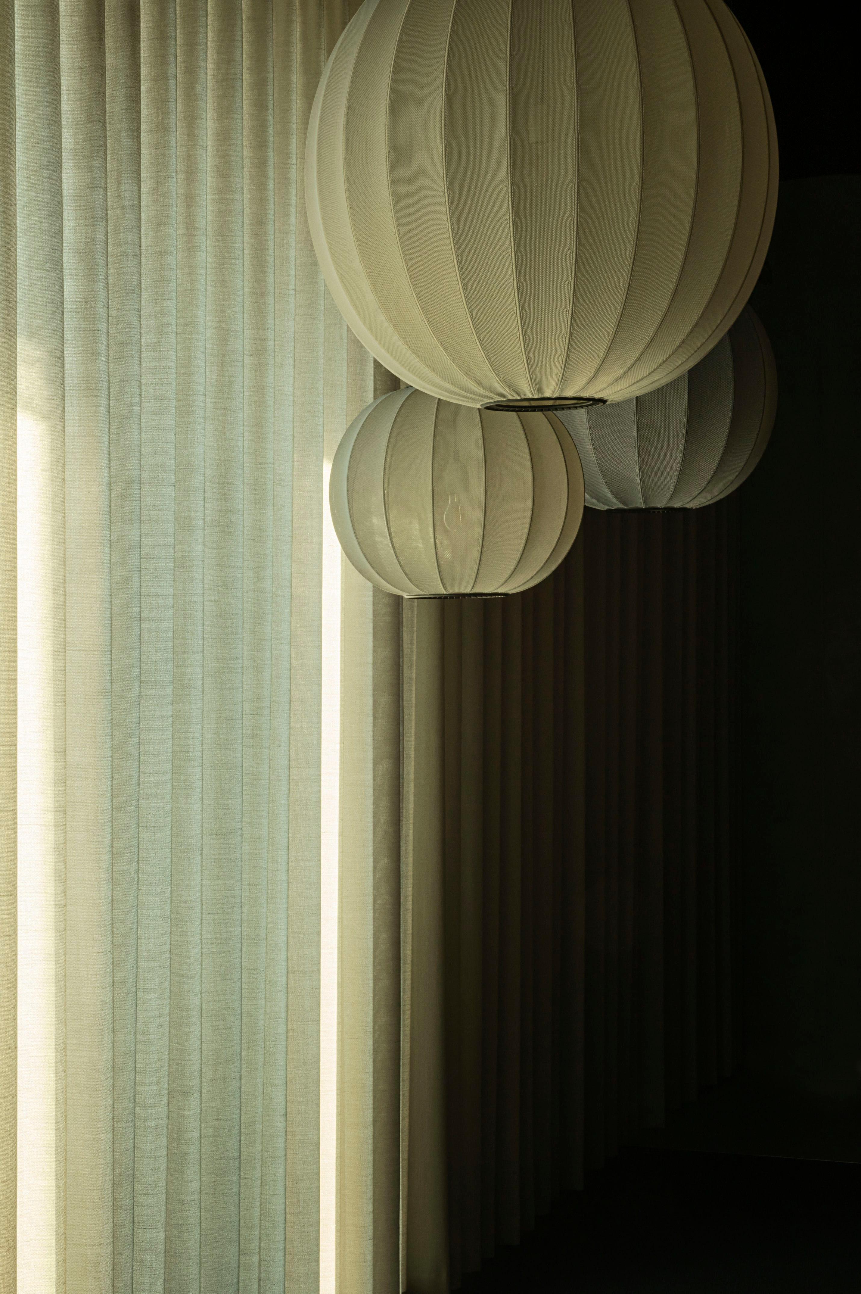 Lampa wisząca KNIT-WIT ROUND czarny