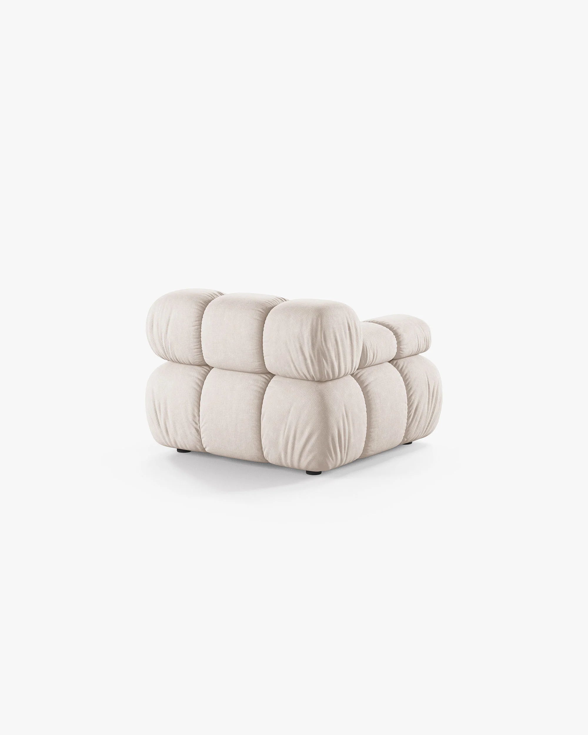 Sofa modułowa BELLIS - moduł lewostronny beżowy