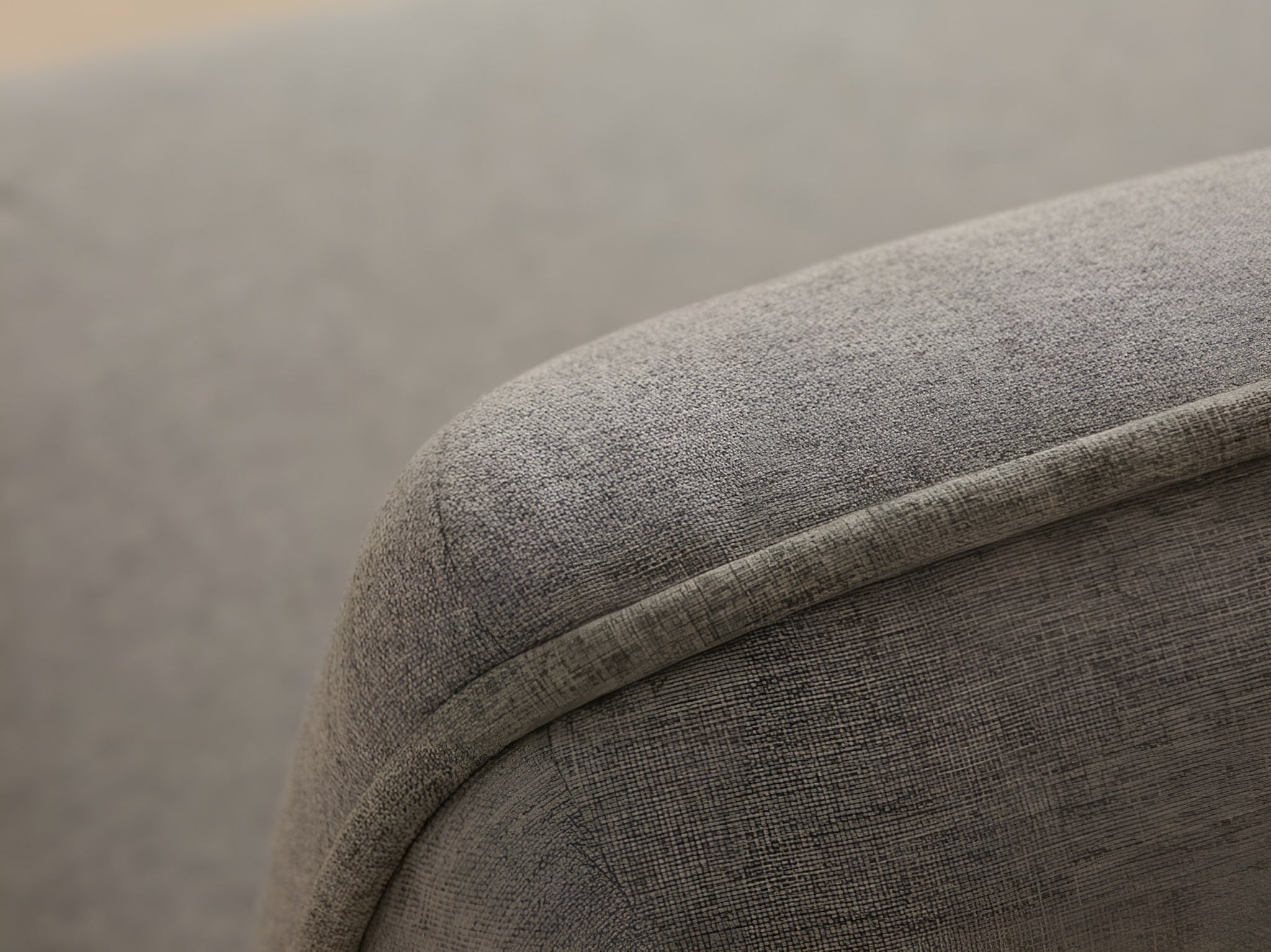 Sofa mit Schlaffunktion VALLS graues Chenille