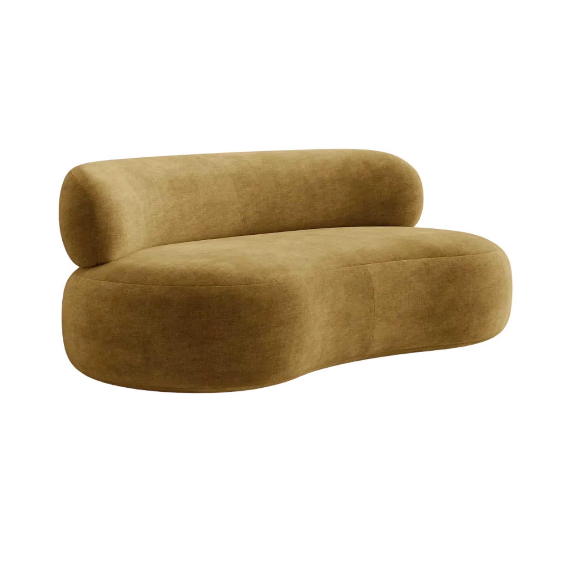 Sofa 3-osobowa AURA musztardowy szenil