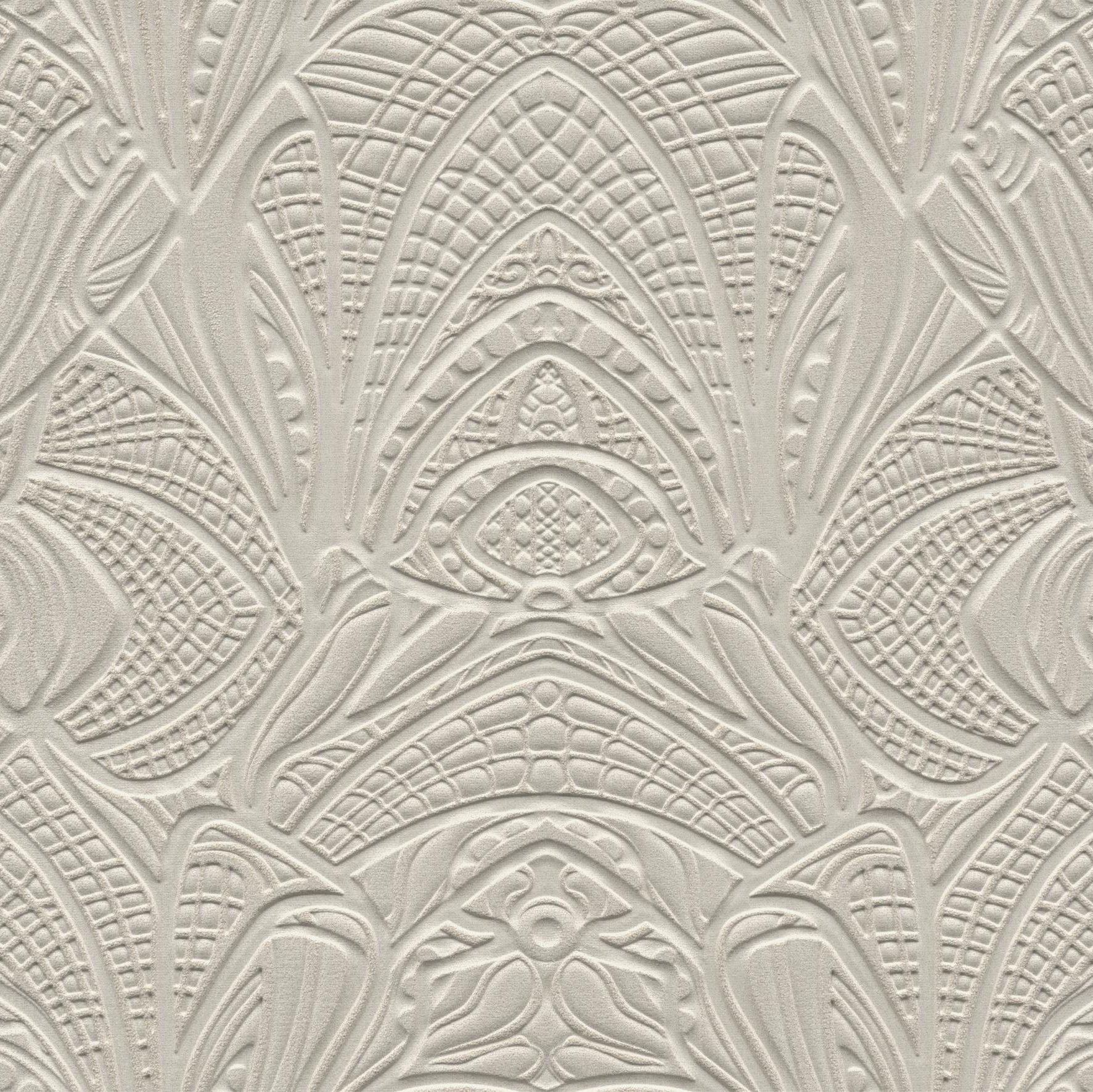 Tapeta tekstylna 3D boucle strukturalna LACY LONGLEGS ciemny beżowy