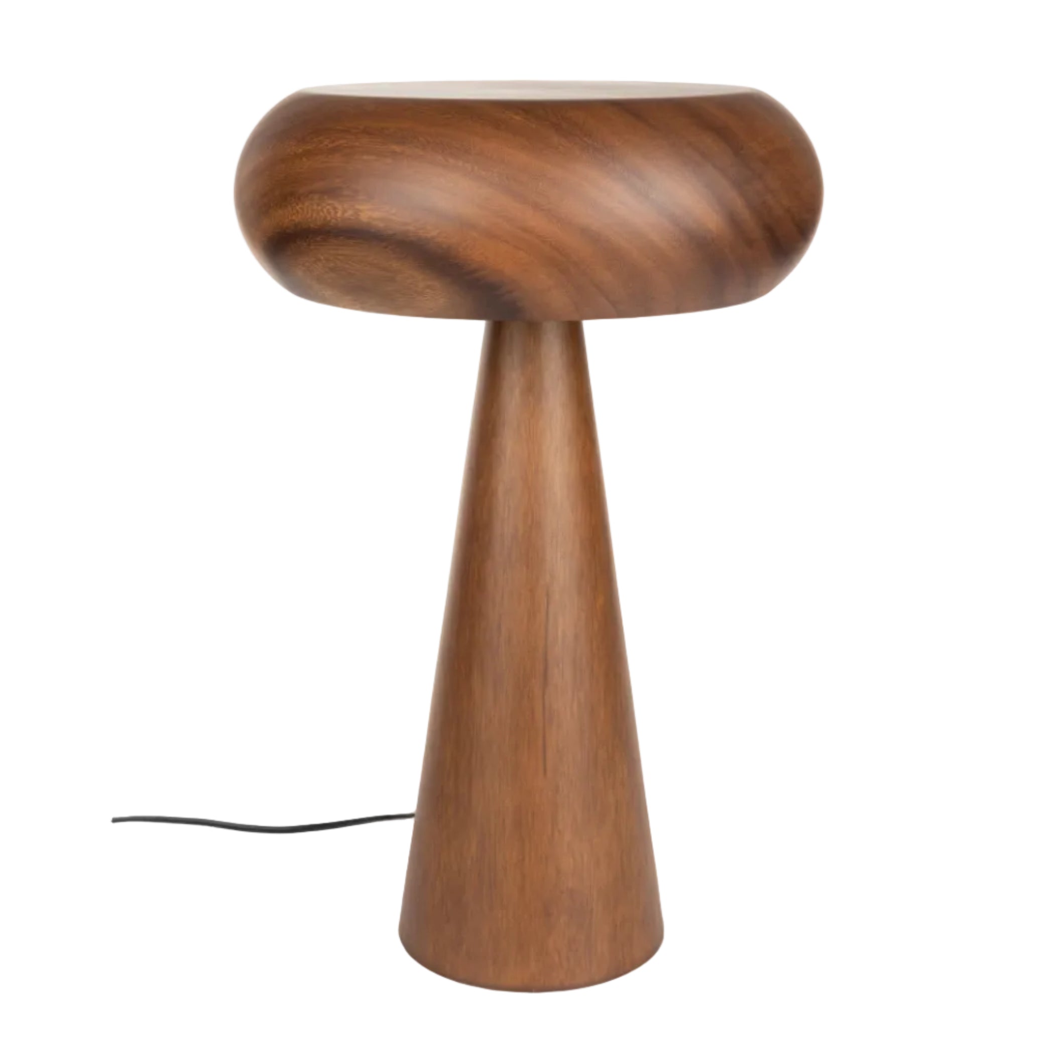 Lampa stołowa MOREL fornir akacjowy