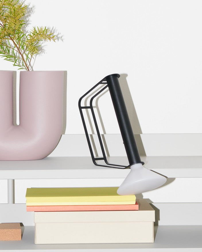 Tragbare Außenlampe PITON schwarz