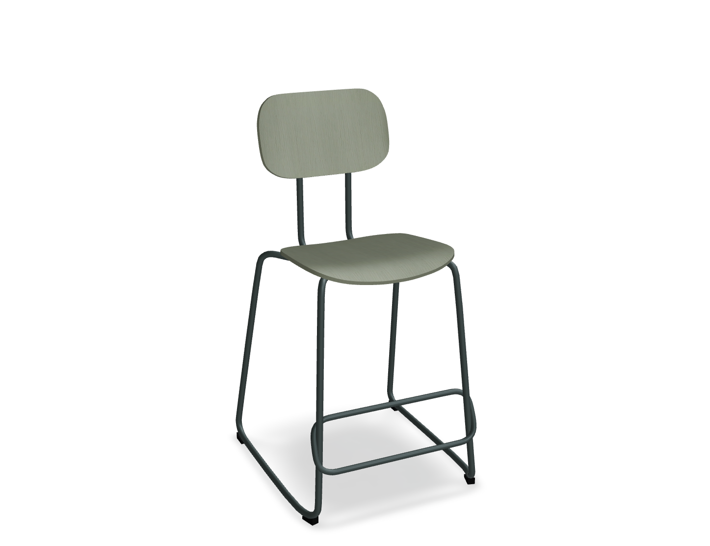 Hoker NEW SCHOOL ciemnozielona podstawa – .mdd