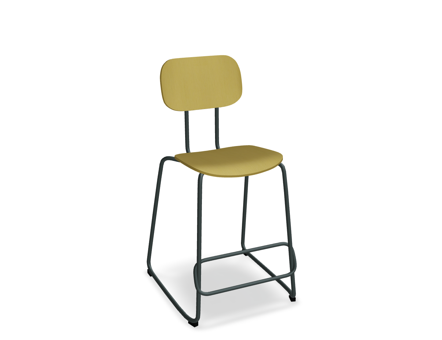 Hoker NEW SCHOOL ciemnozielona podstawa – .mdd