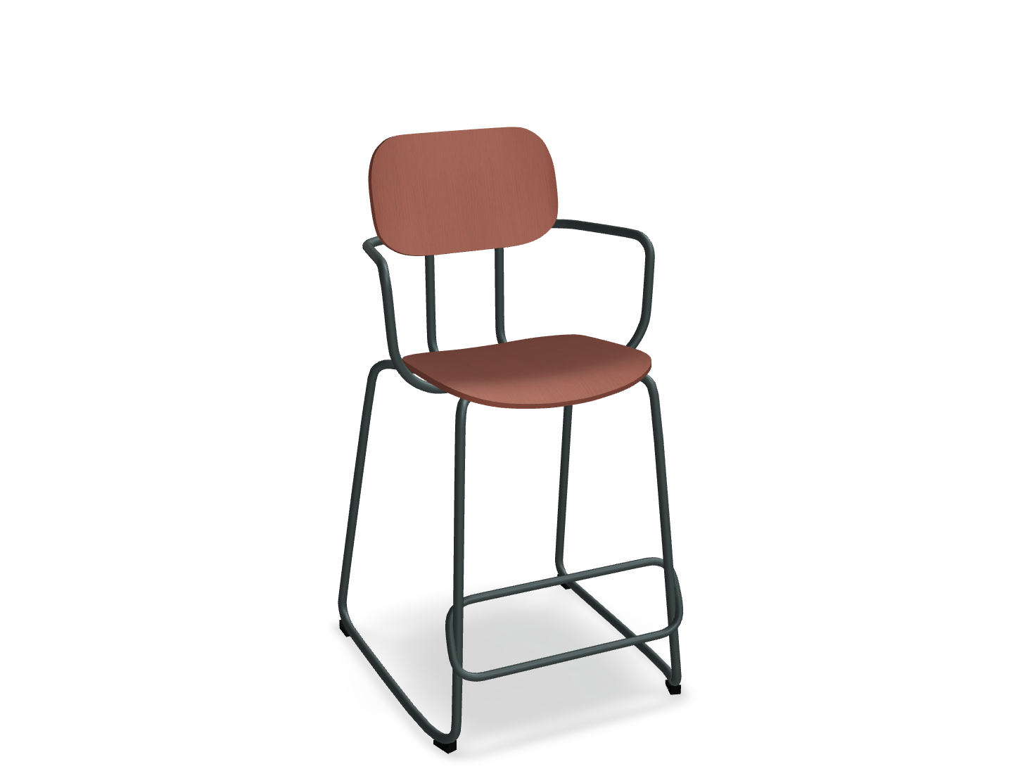 Hoker NEW SCHOOL ciemnozielona podstawa – .mdd