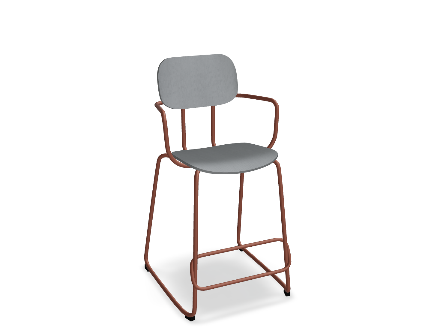 Hoker NEW SCHOOL ceglasta podstawa – .mdd