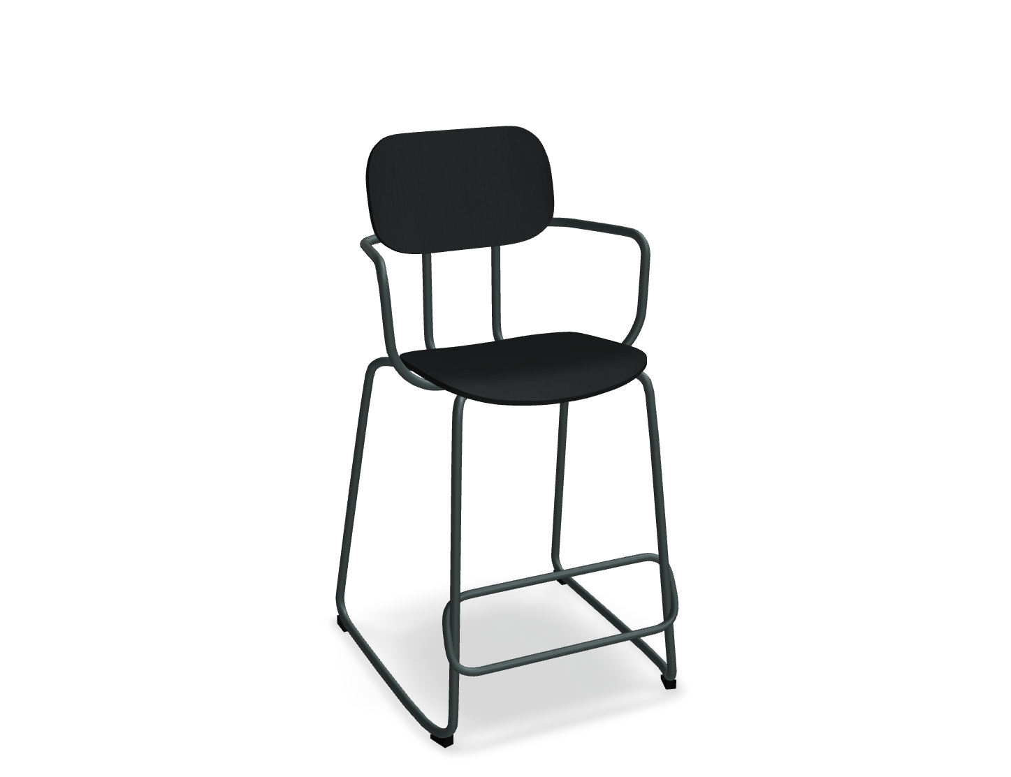 Hoker NEW SCHOOL ciemnozielona podstawa – .mdd
