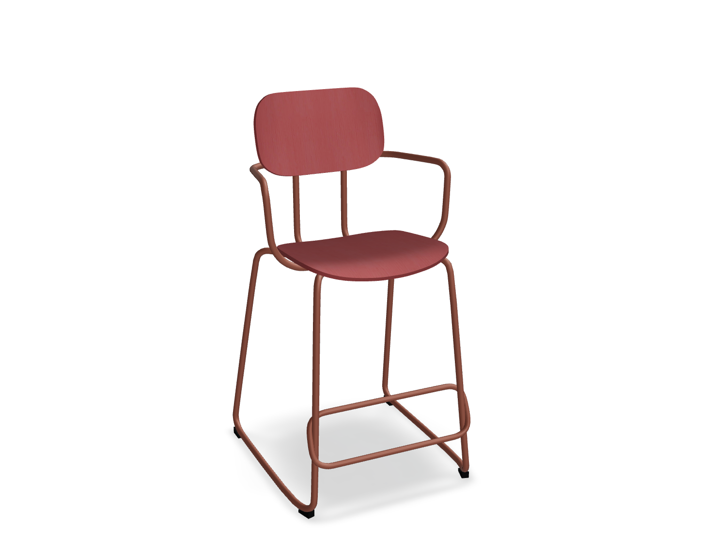 Hoker NEW SCHOOL ceglasta podstawa – .mdd