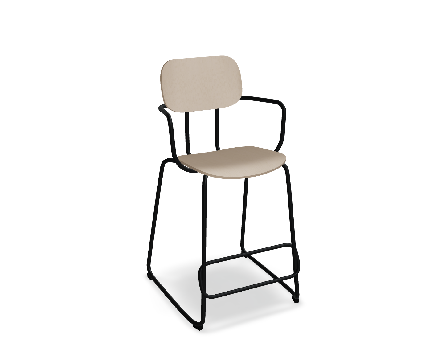 Hoker NEW SCHOOL czarna podstawa – .mdd