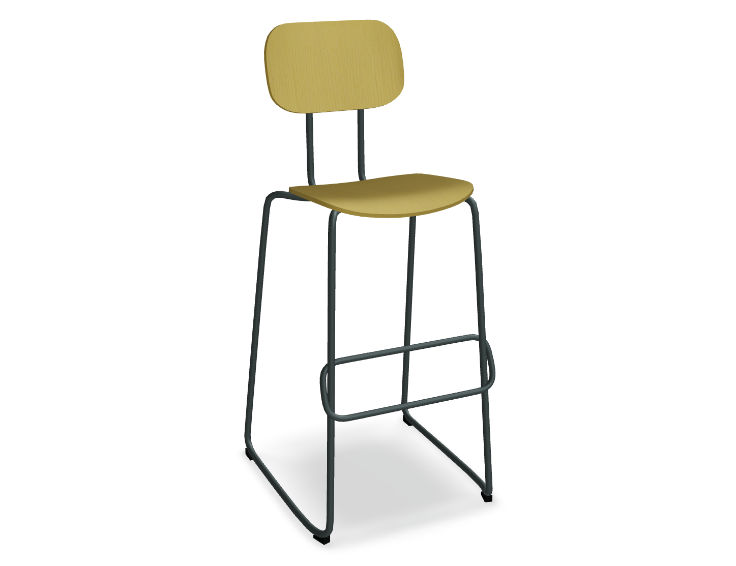 Hoker NEW SCHOOL ciemnozielona podstawa – .mdd
