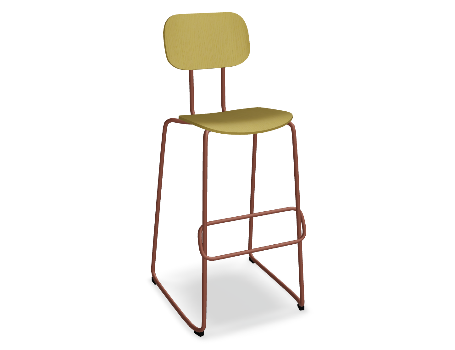 Hoker NEW SCHOOL ceglasta podstawa – .mdd