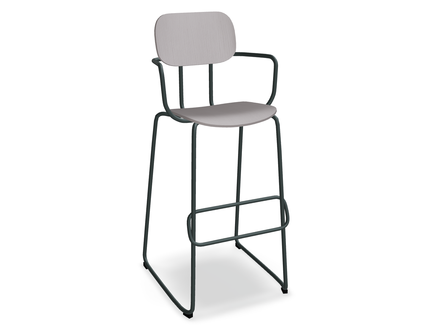 Hoker NEW SCHOOL ciemnozielona podstawa – .mdd