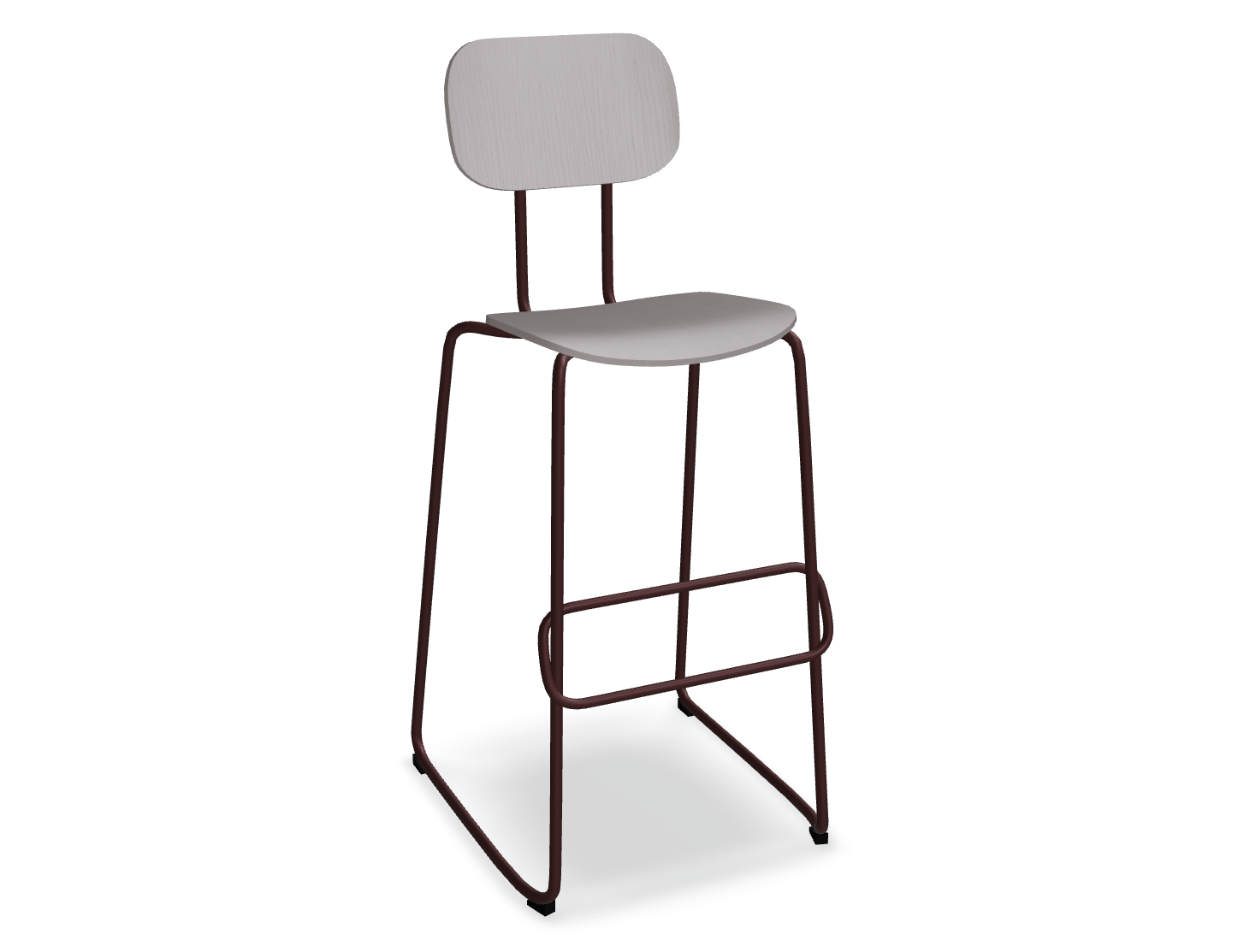 Hoker NEW SCHOOL bordowa podstawa – .mdd