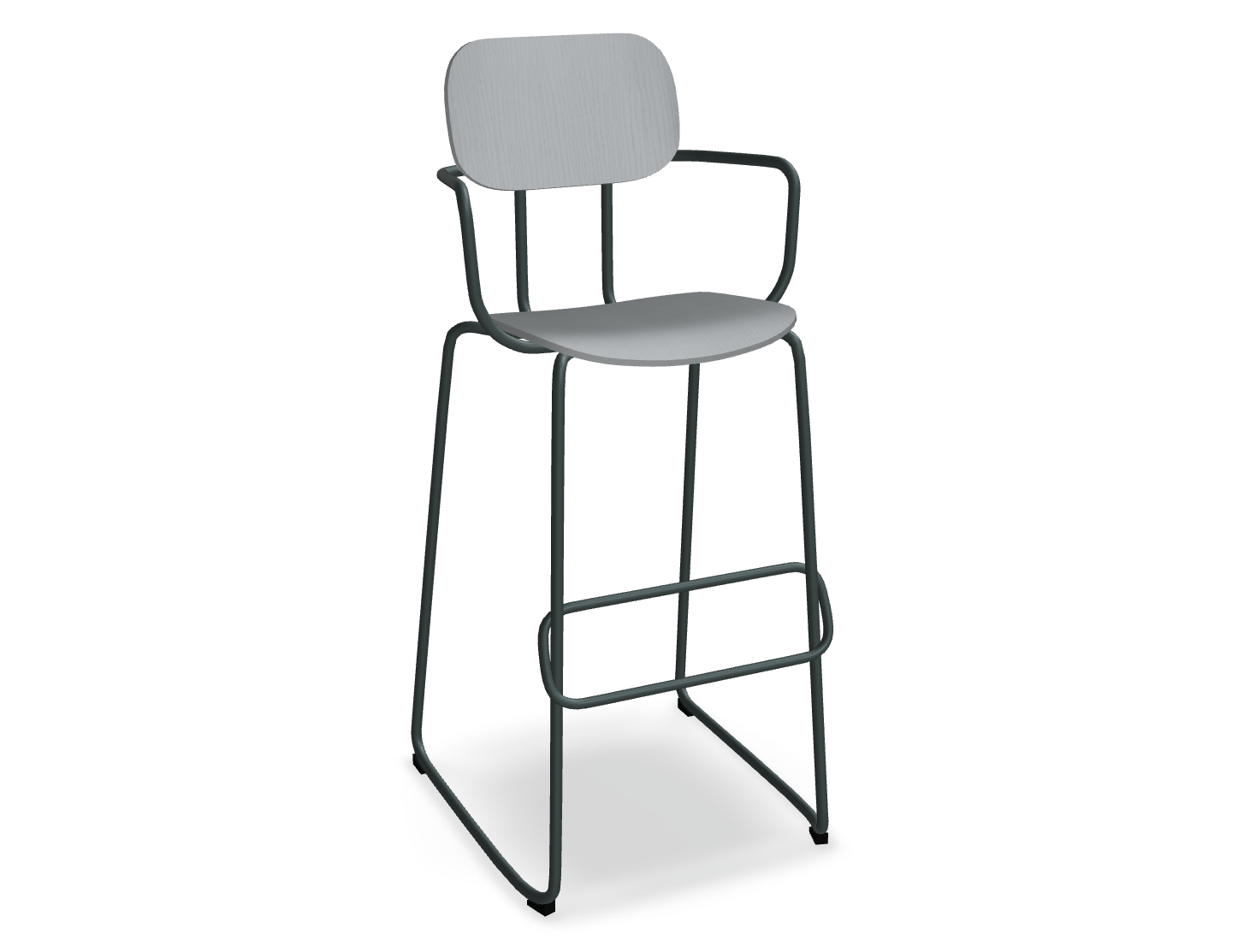 Hoker NEW SCHOOL ciemnozielona podstawa – .mdd