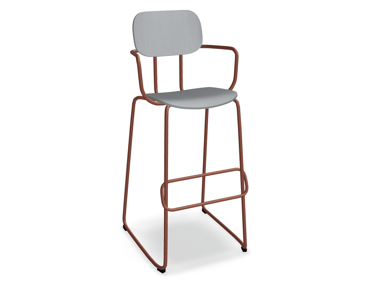 Hoker NEW SCHOOL ceglasta podstawa – .mdd