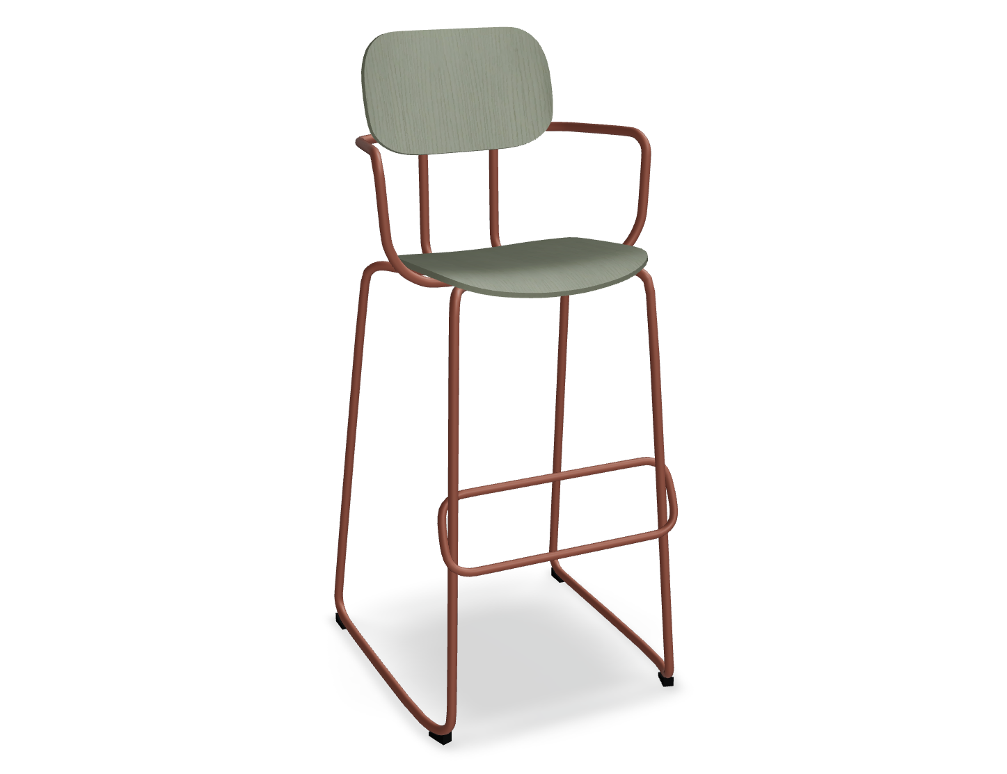 Hoker NEW SCHOOL ceglasta podstawa – .mdd