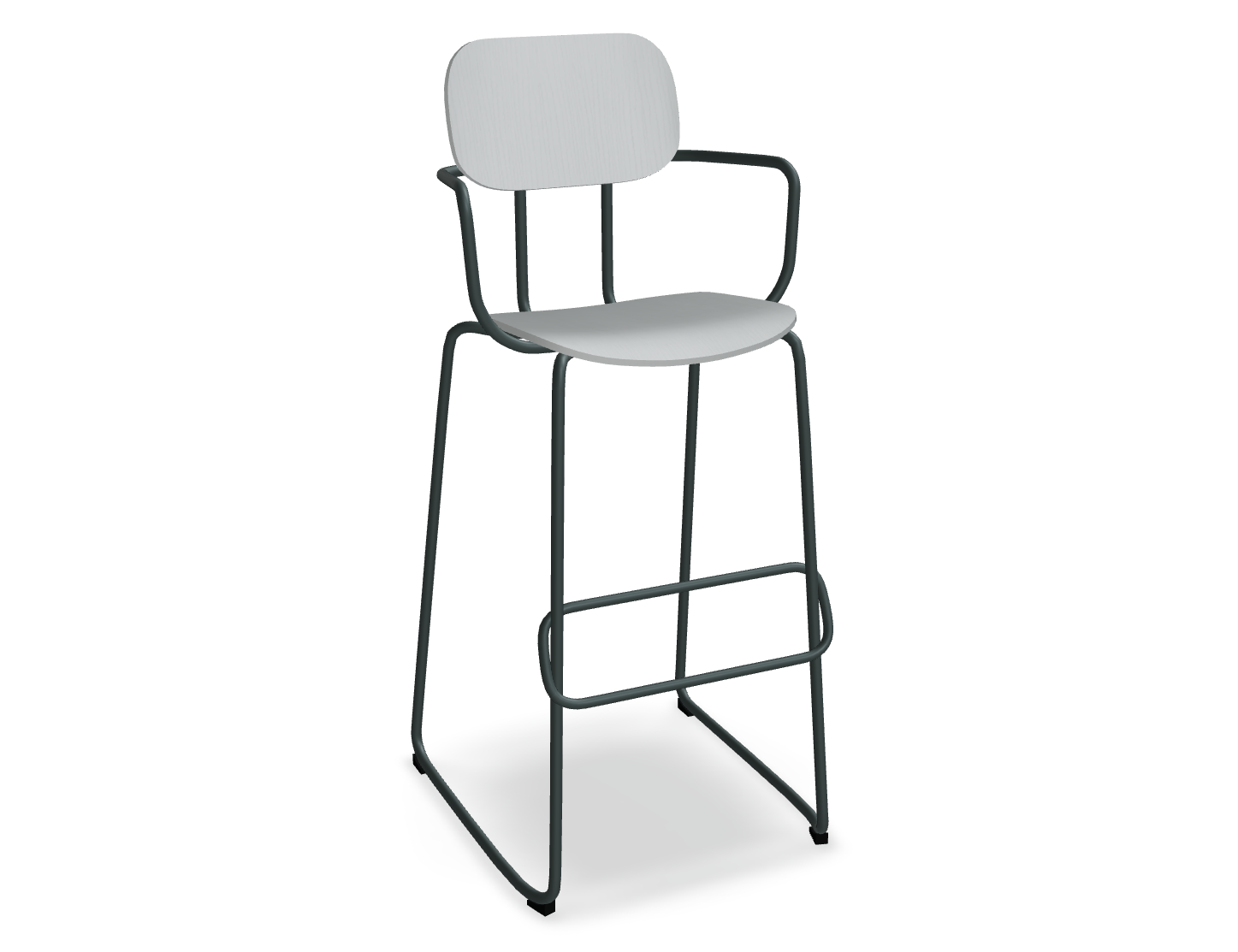 Hoker NEW SCHOOL ciemnozielona podstawa – .mdd