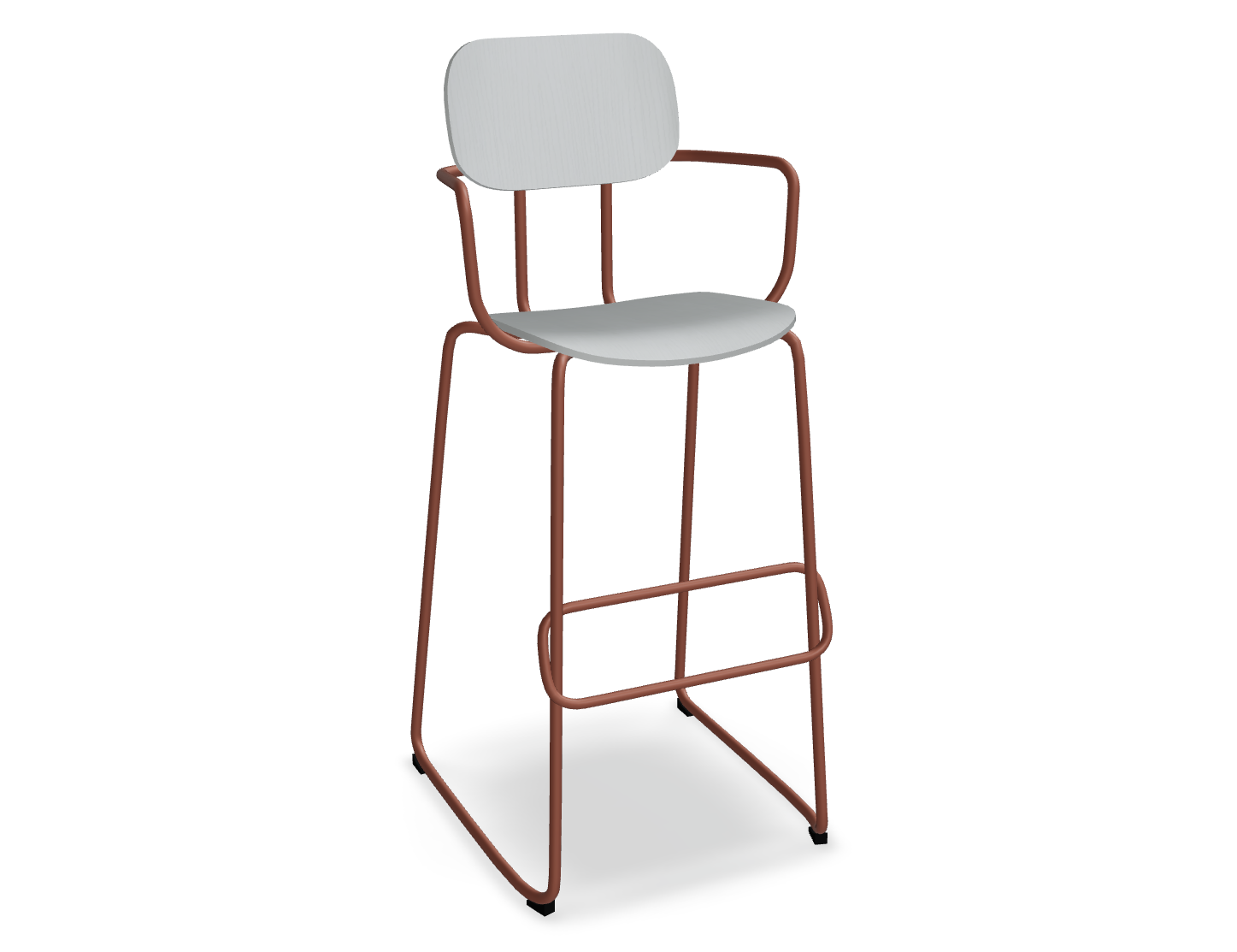 Hoker NEW SCHOOL ceglasta podstawa – .mdd