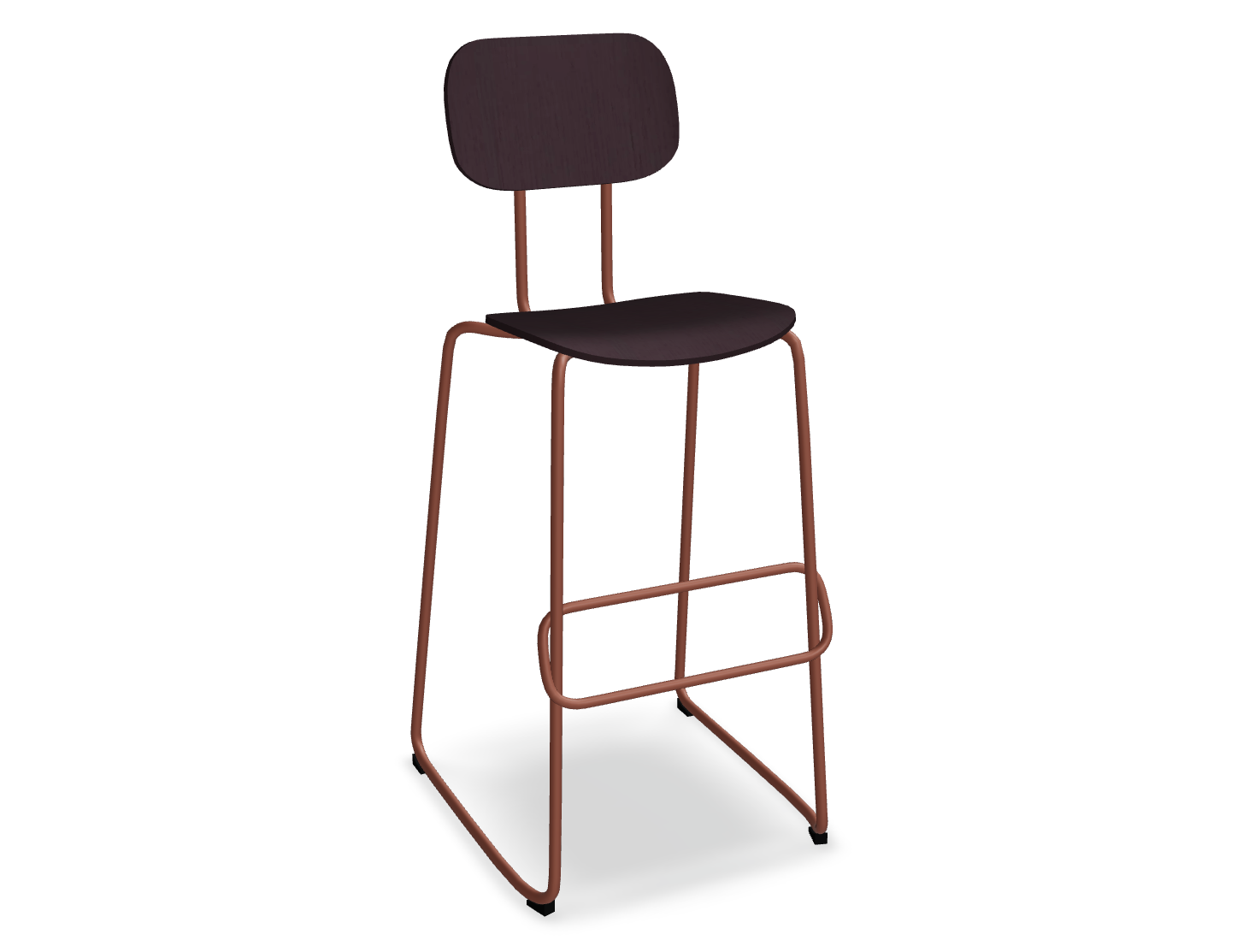 Hoker NEW SCHOOL ceglasta podstawa – .mdd
