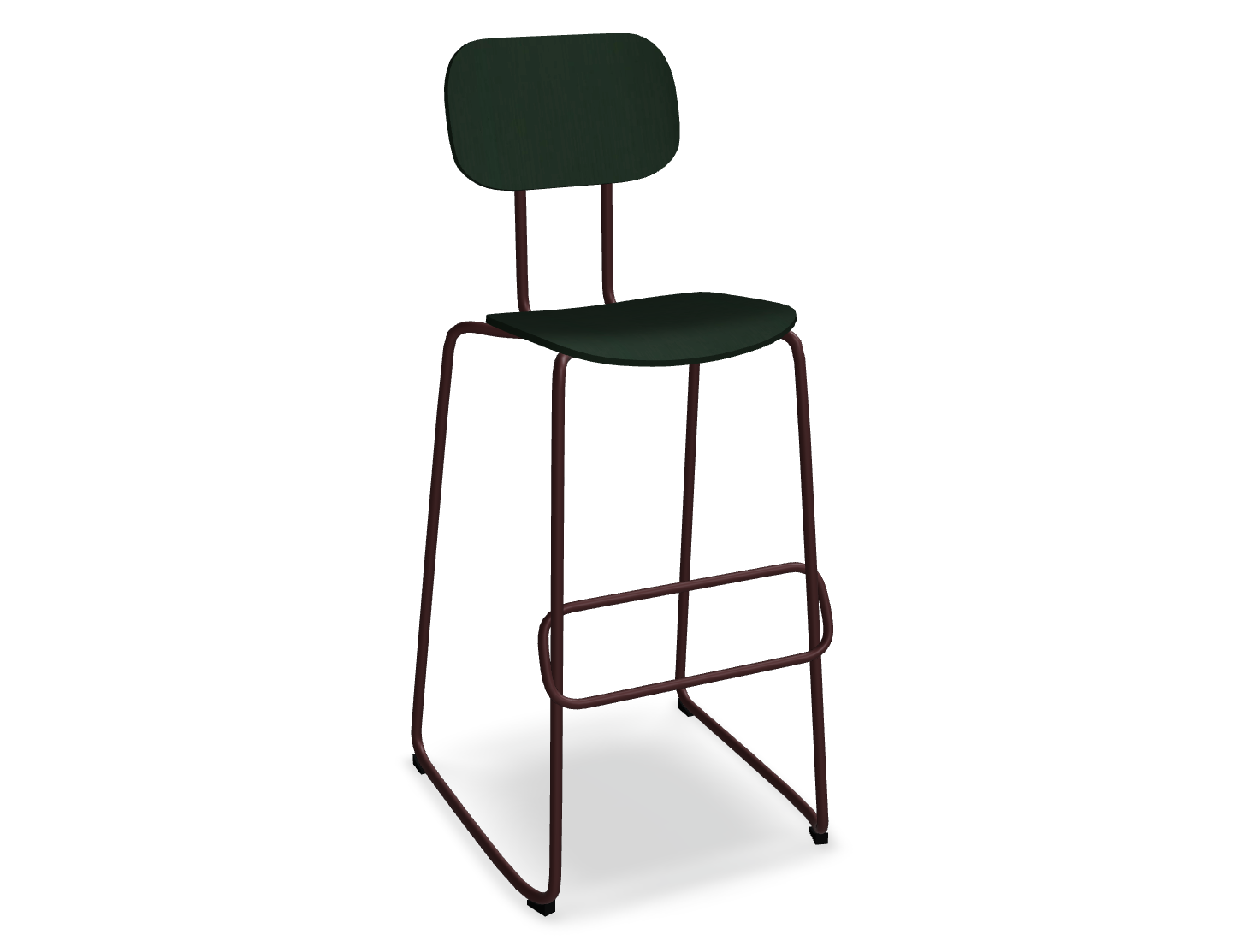 Hoker NEW SCHOOL bordowa podstawa – .mdd