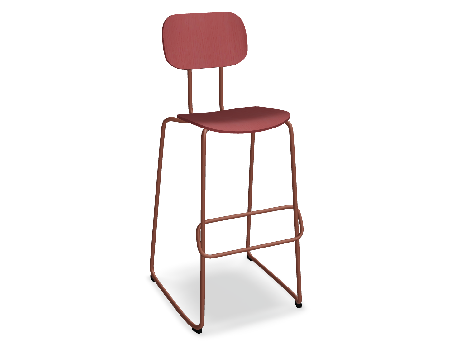Hoker NEW SCHOOL ceglasta podstawa – .mdd