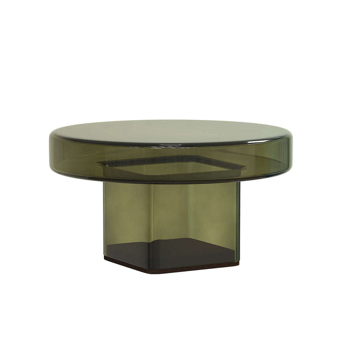 NAKED Coffee Table Green Glass