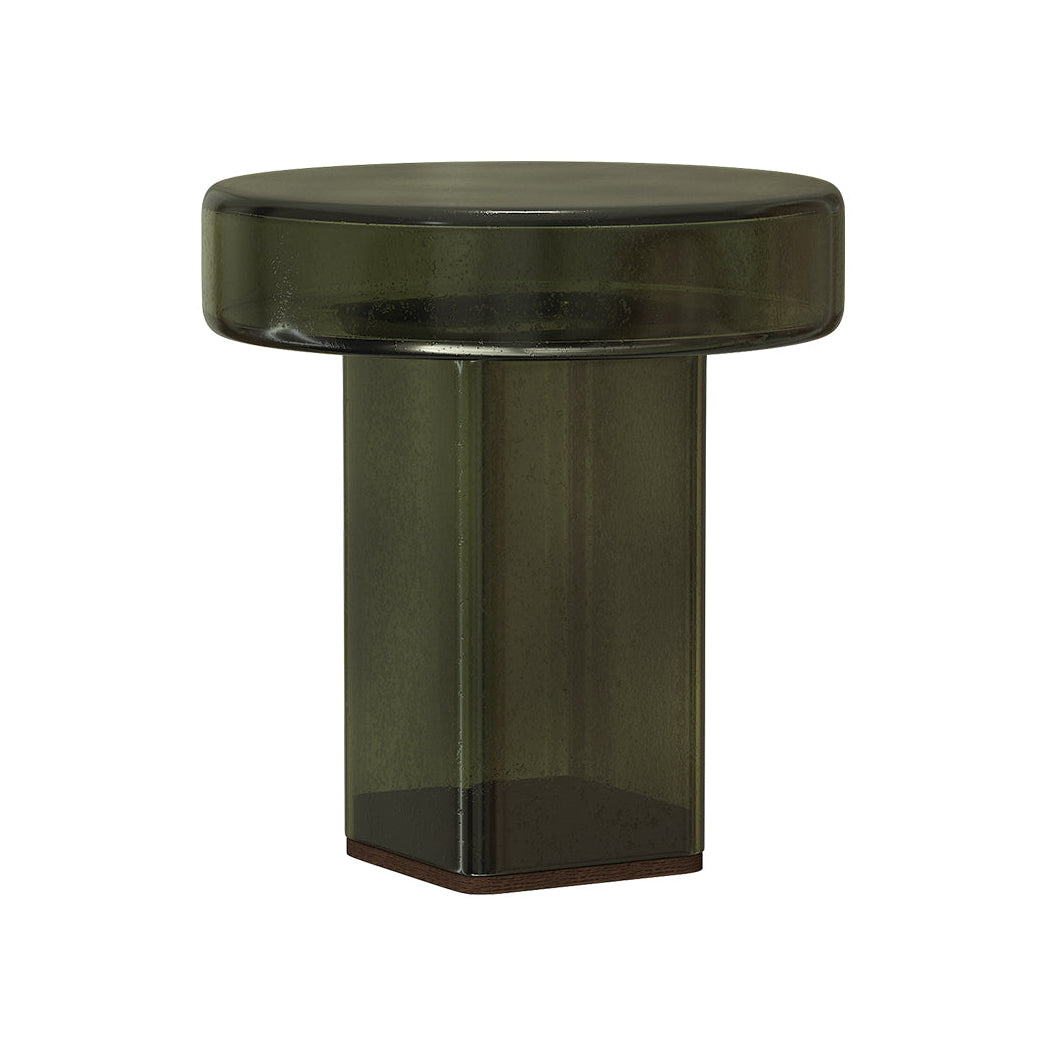 NAKED Side Table Green Glass