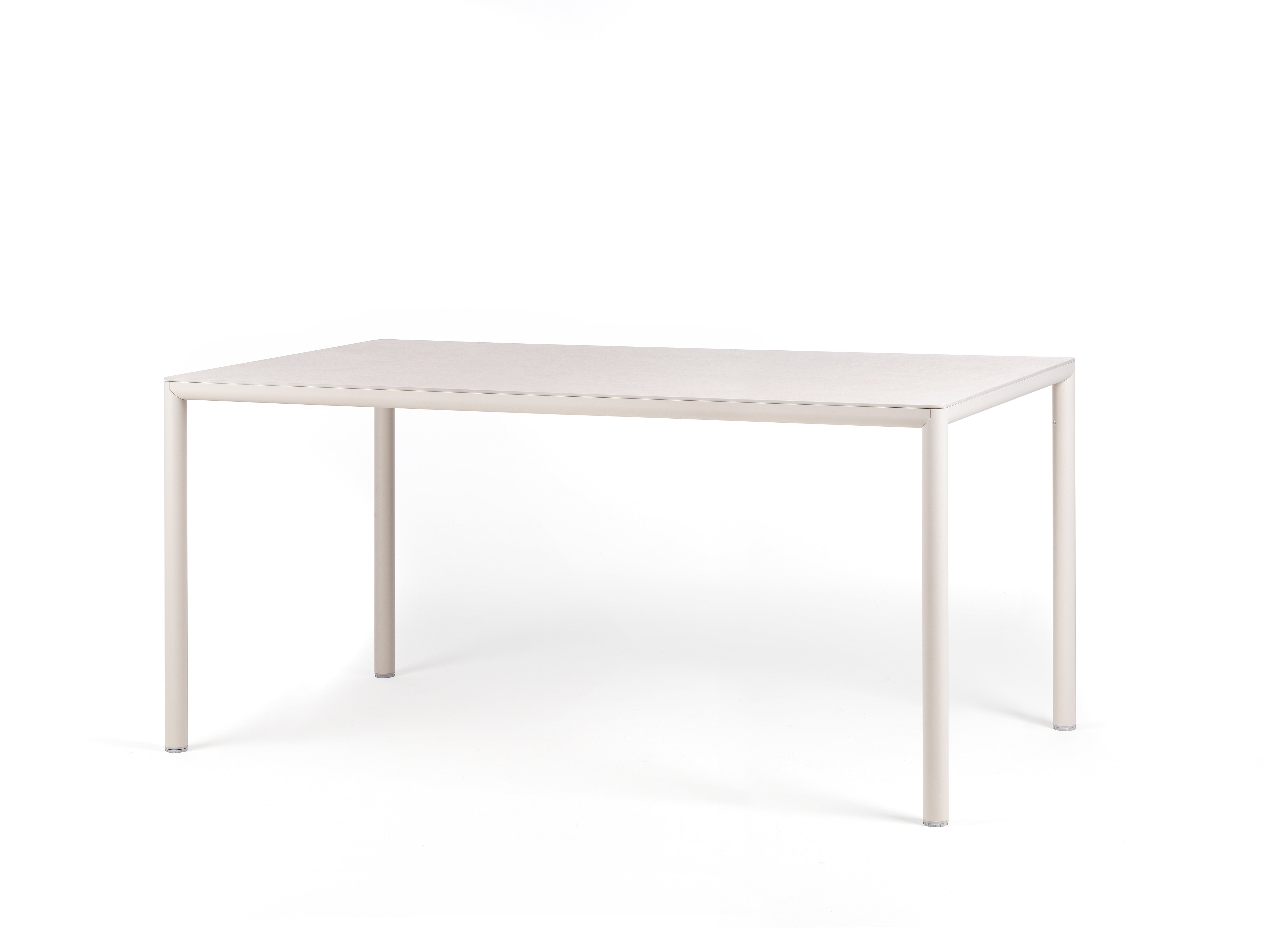 Stół zewnętrzny PIAVE beżowy – styl minimalistyczny