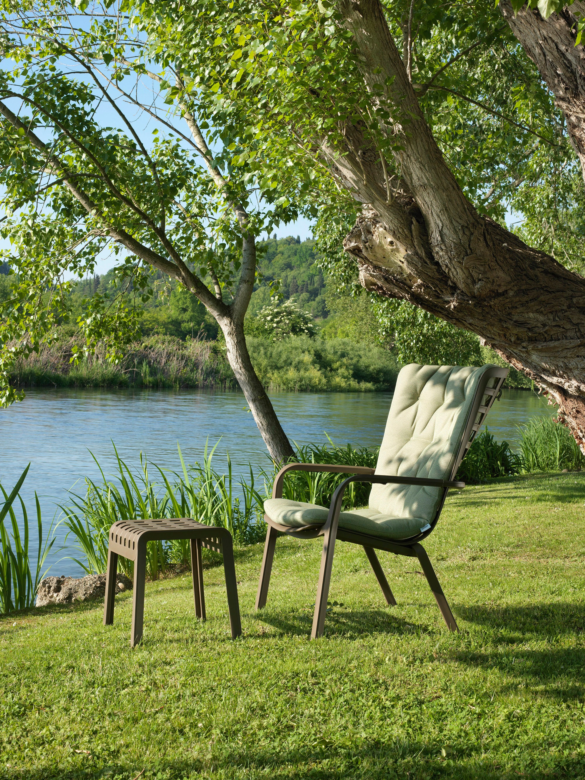 Außen-Podest POGGIO taupe