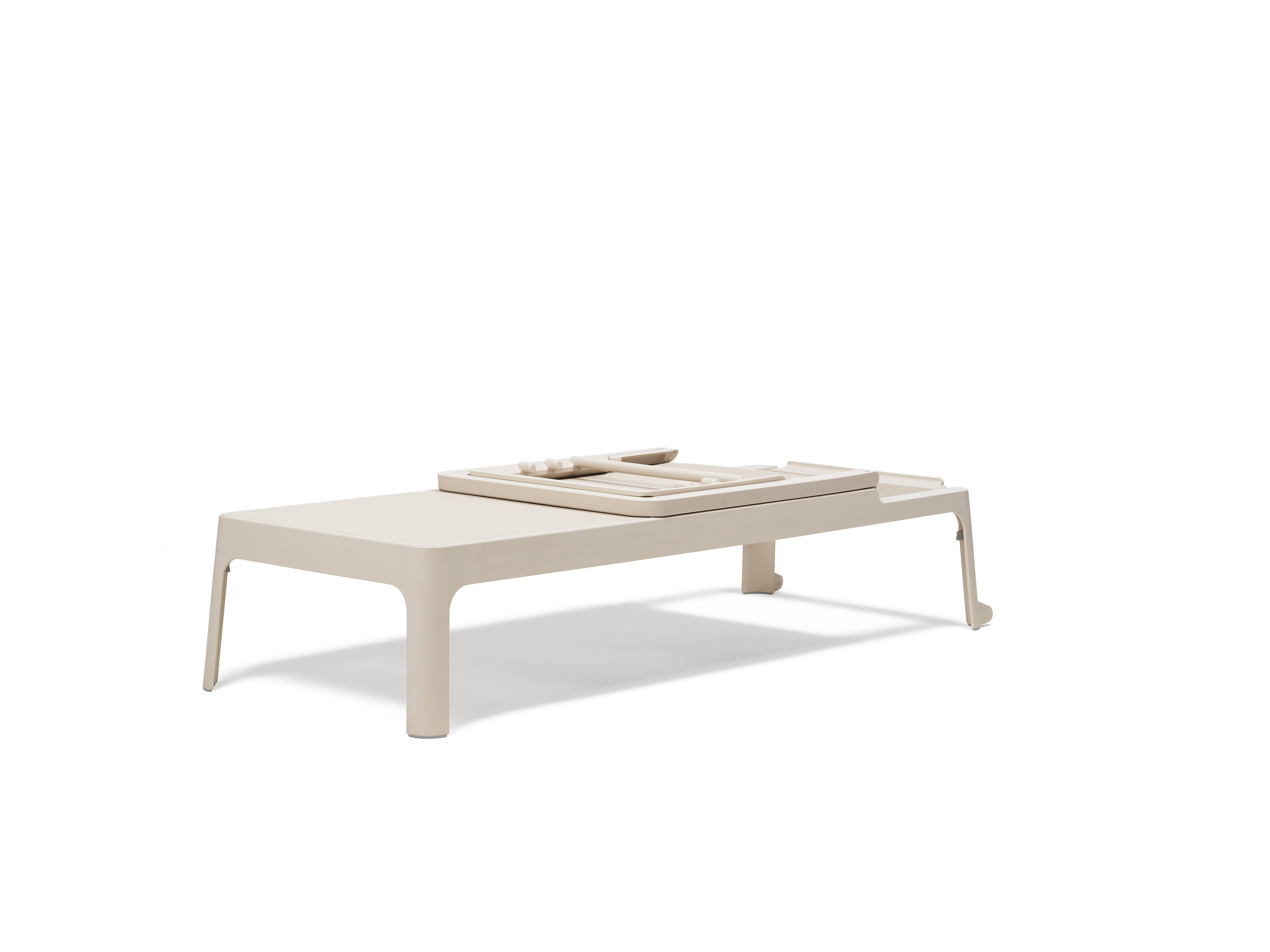Liegestuhl PLANO beige