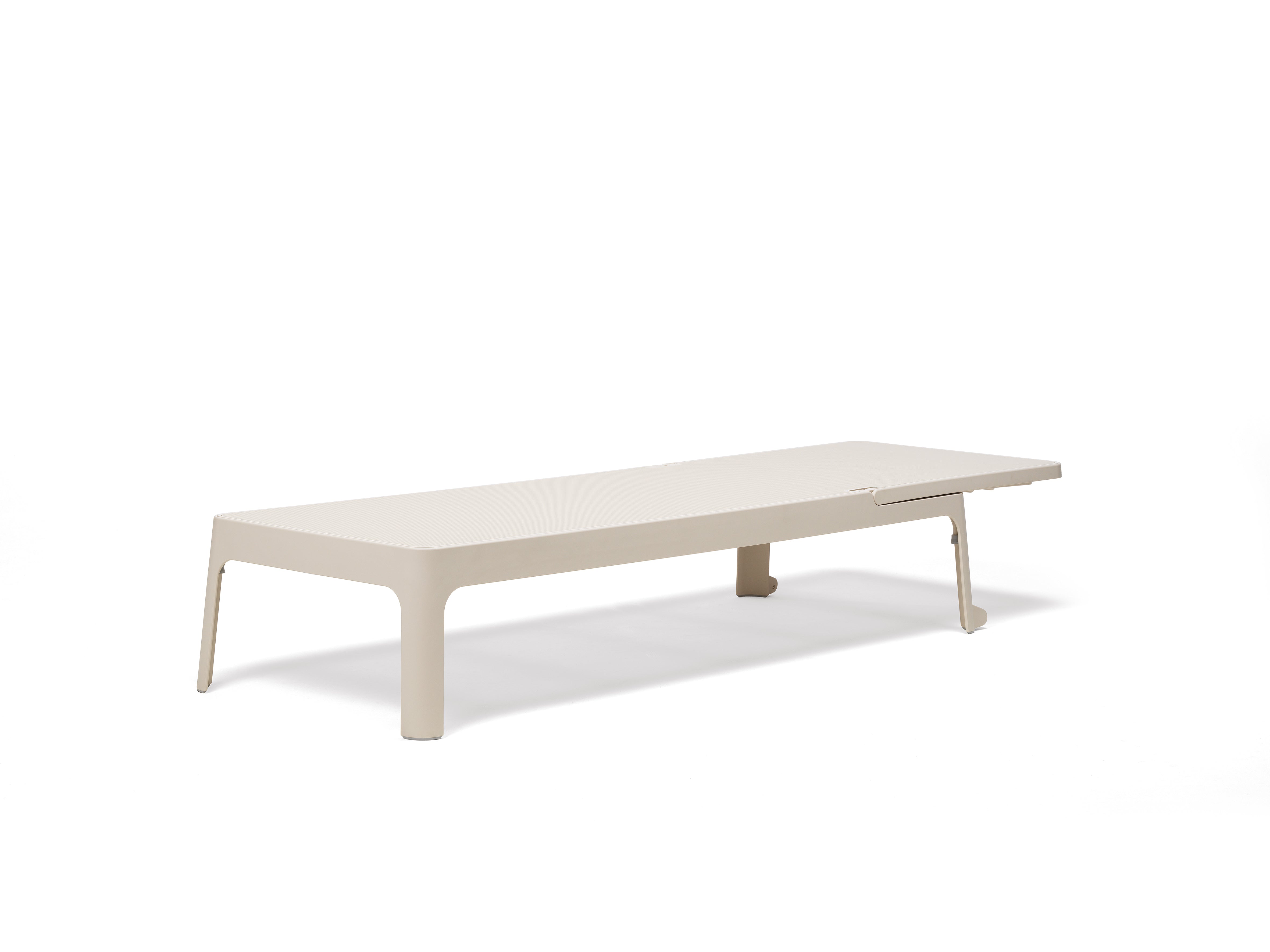 Liegestuhl PLANO beige