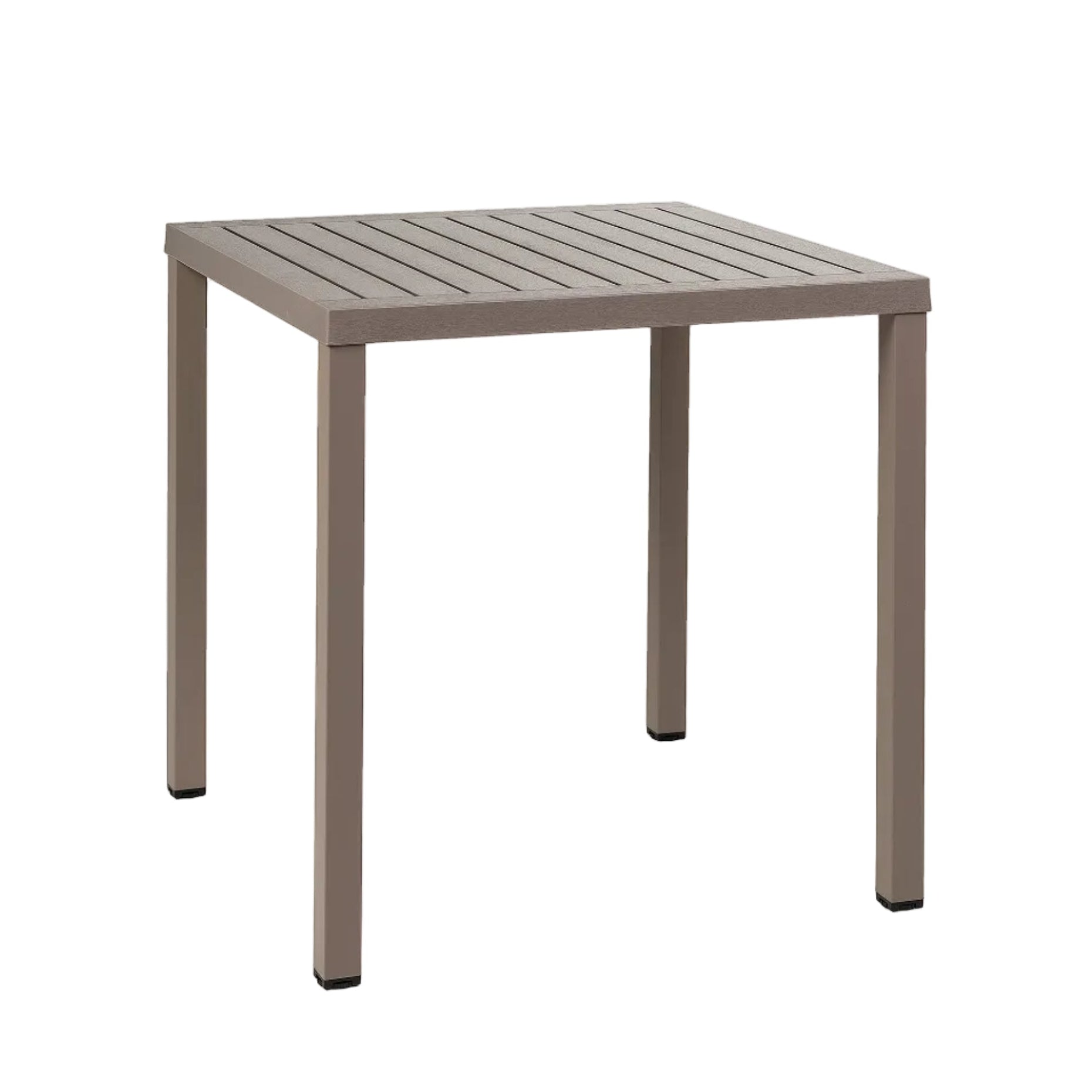 Stolik zewnętrzny kwadratowy CUBE taupe – Nardi