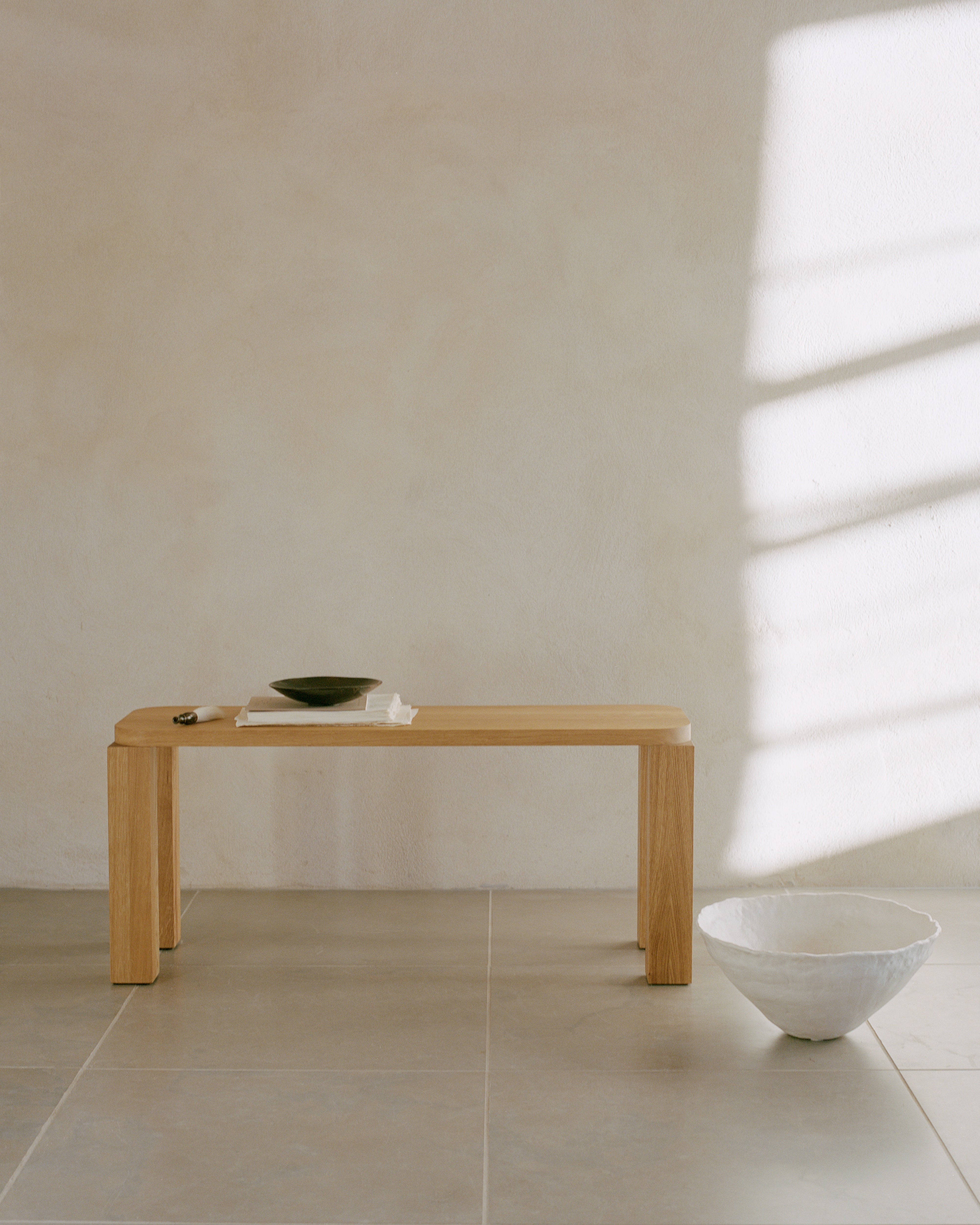 Ławka ATLAS dębowa