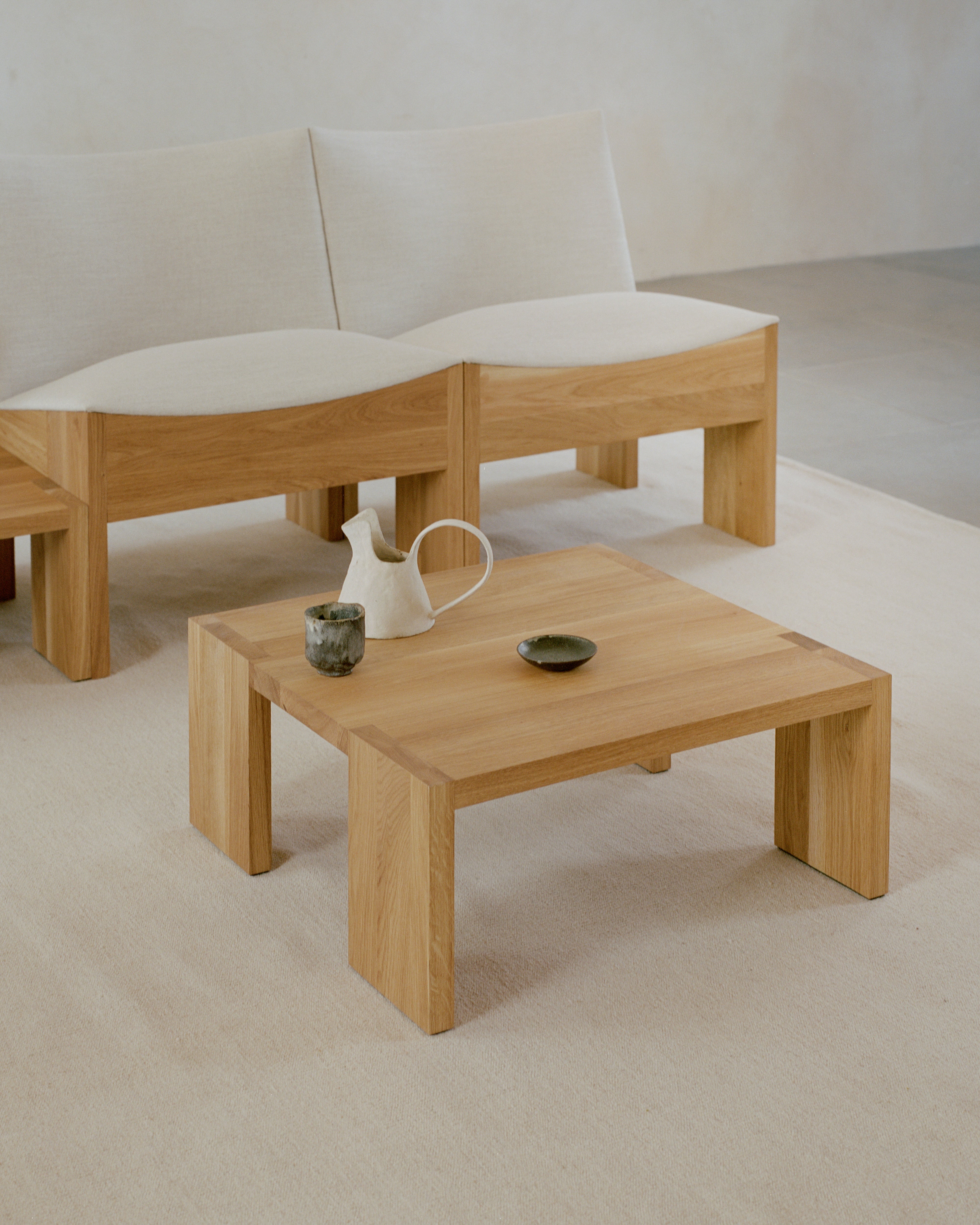 TENON Oak Wood Coffee Table