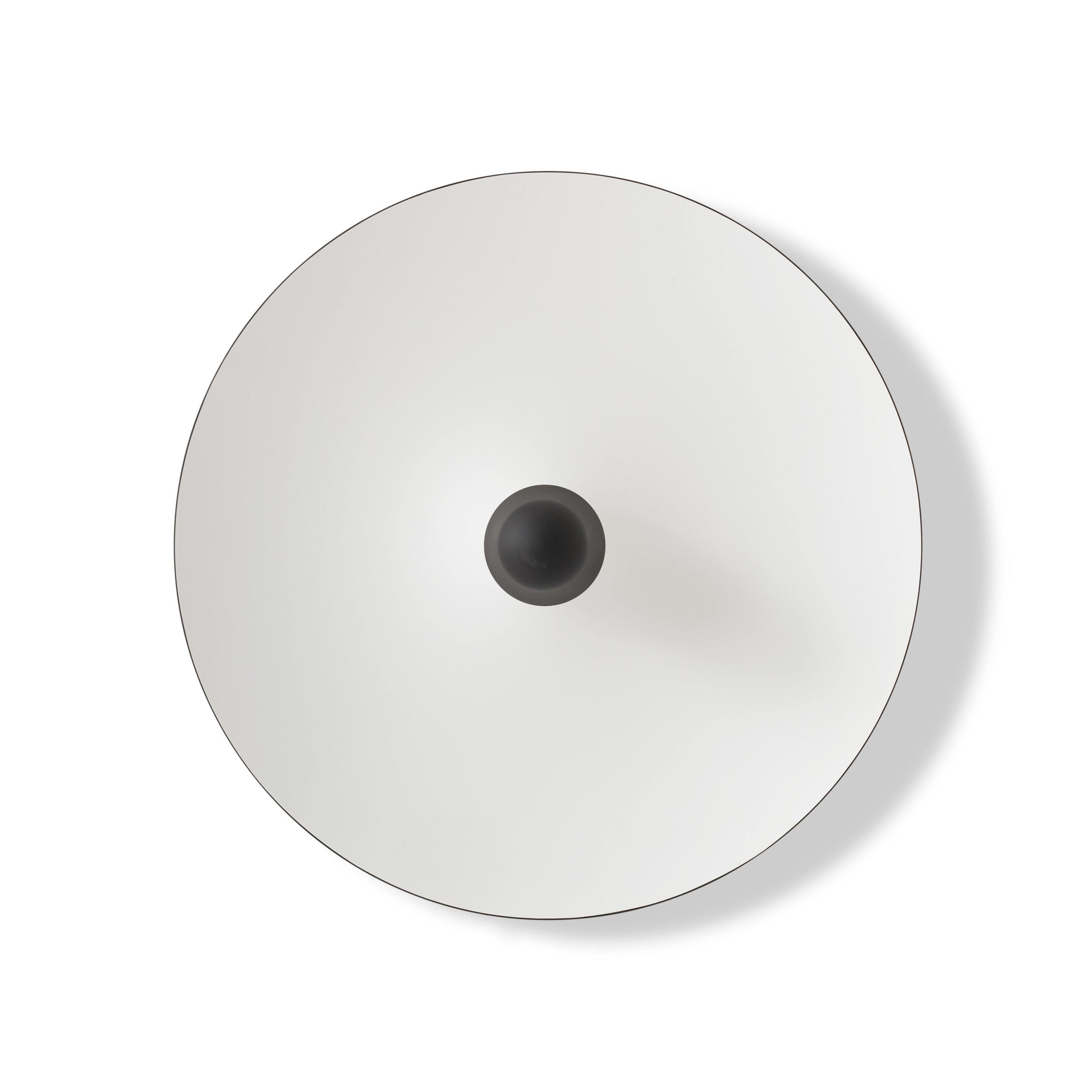 Lampa ścienna KANTARELL czarny z białym wykończeniem