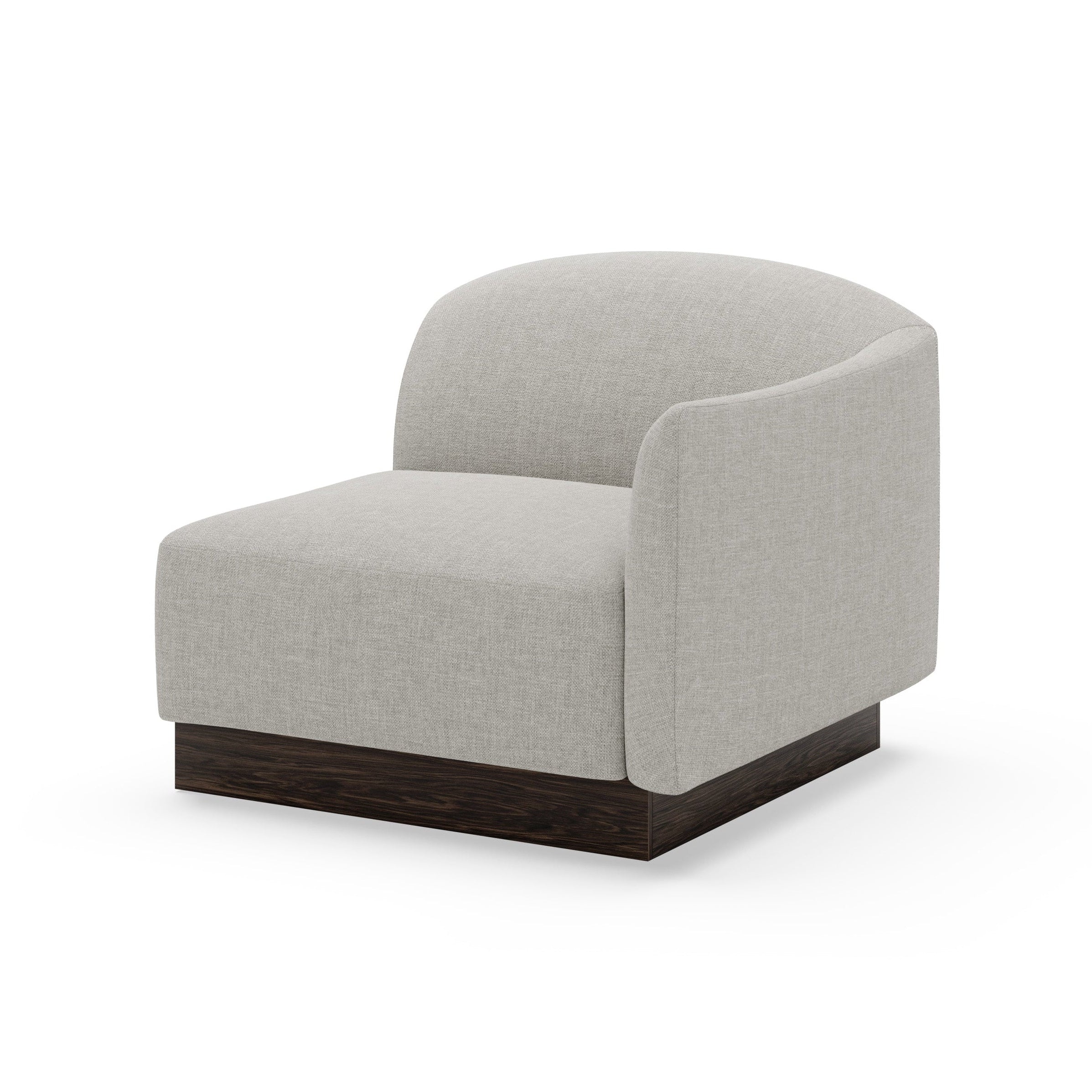 Modulares Sofa SHORE - personalisierbares Endelement rechts