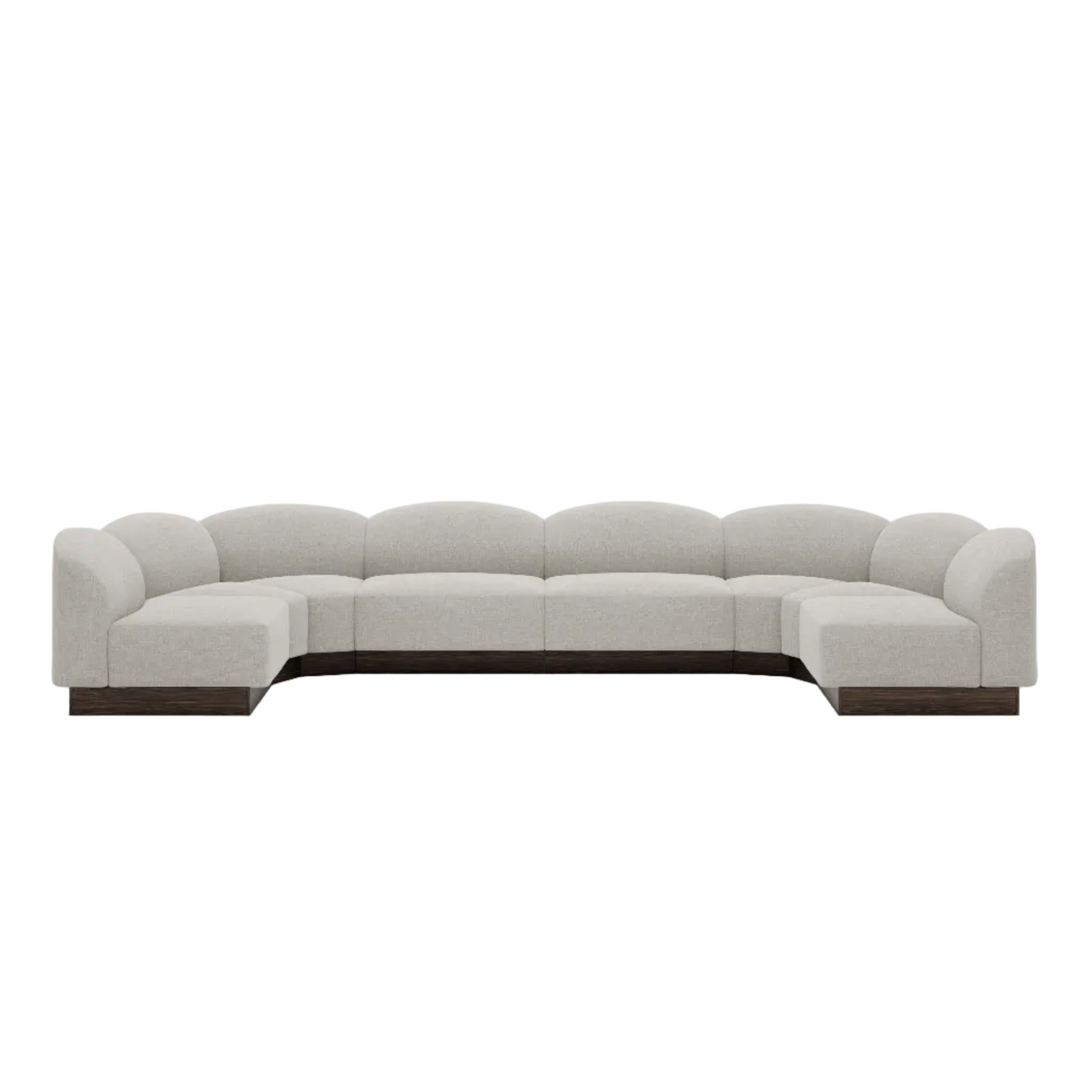 Modularer U-förmiger Ecksofa SHORE, personalisierbar