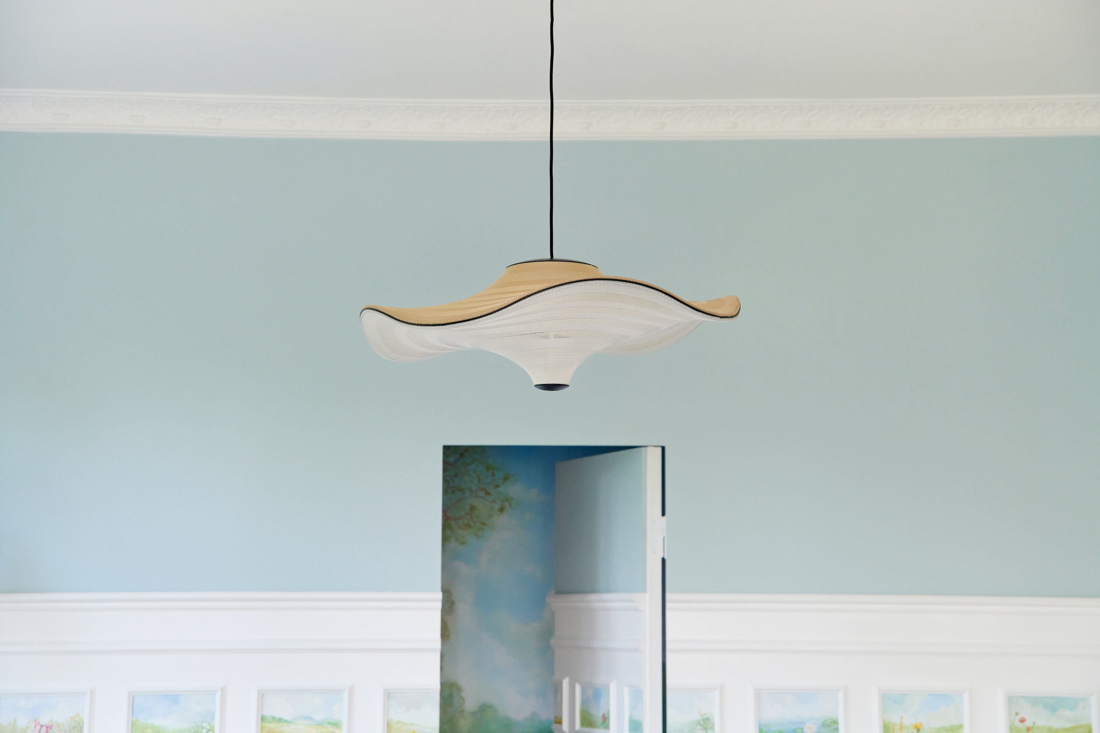 Lampa wisząca FLYING terakota