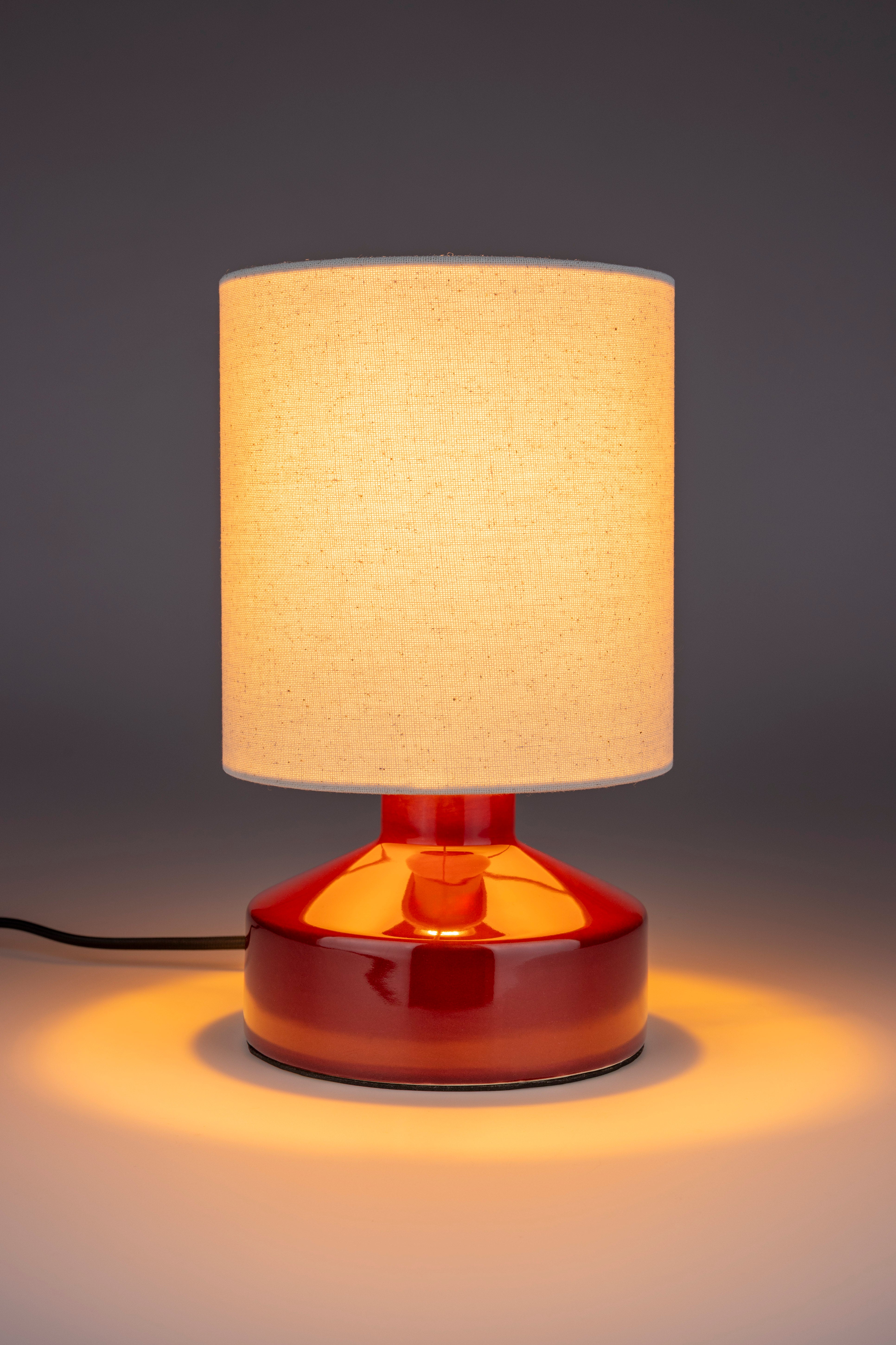 Lampa stołowa NOOK bordowy