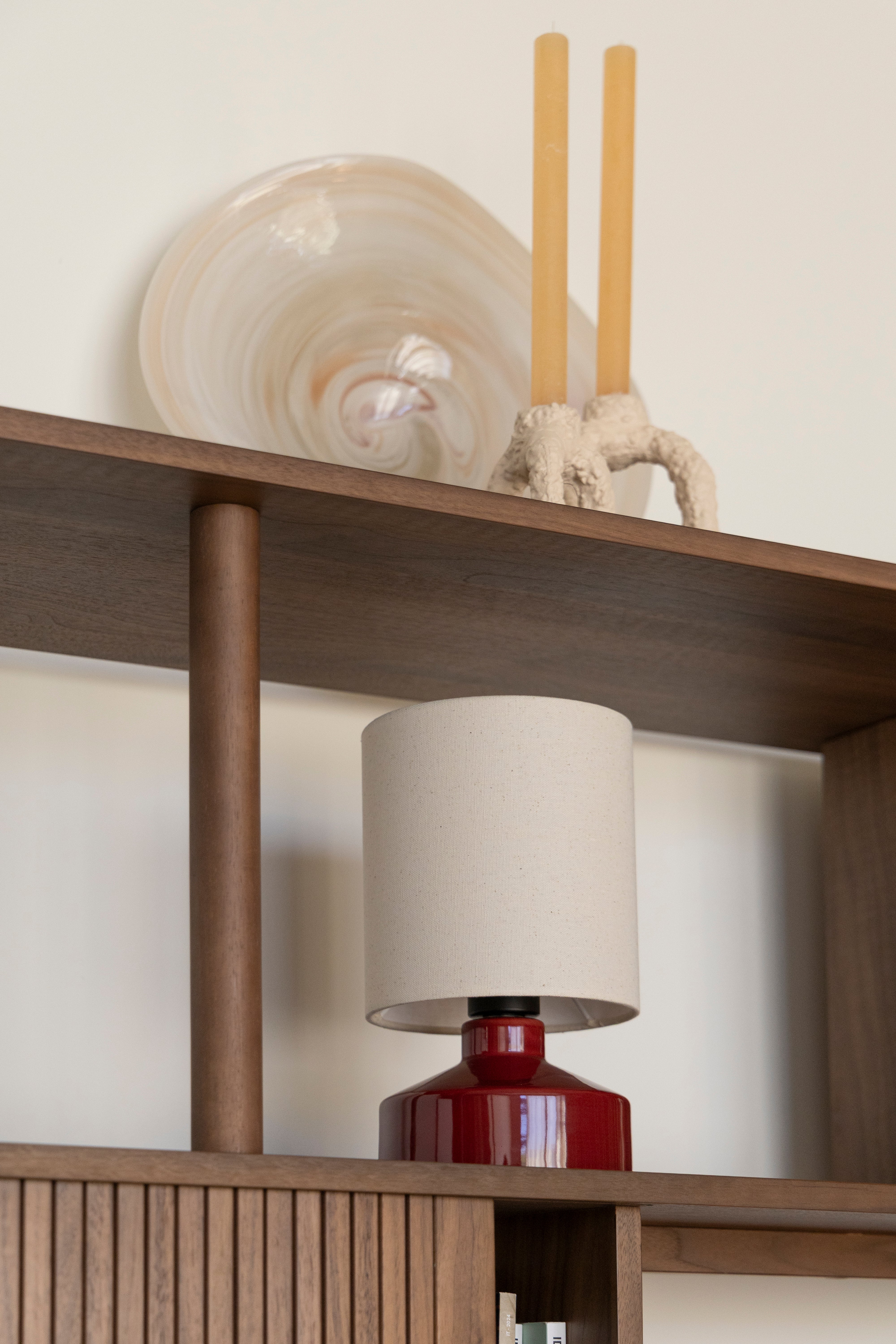 Lampa stołowa NOOK brązowy