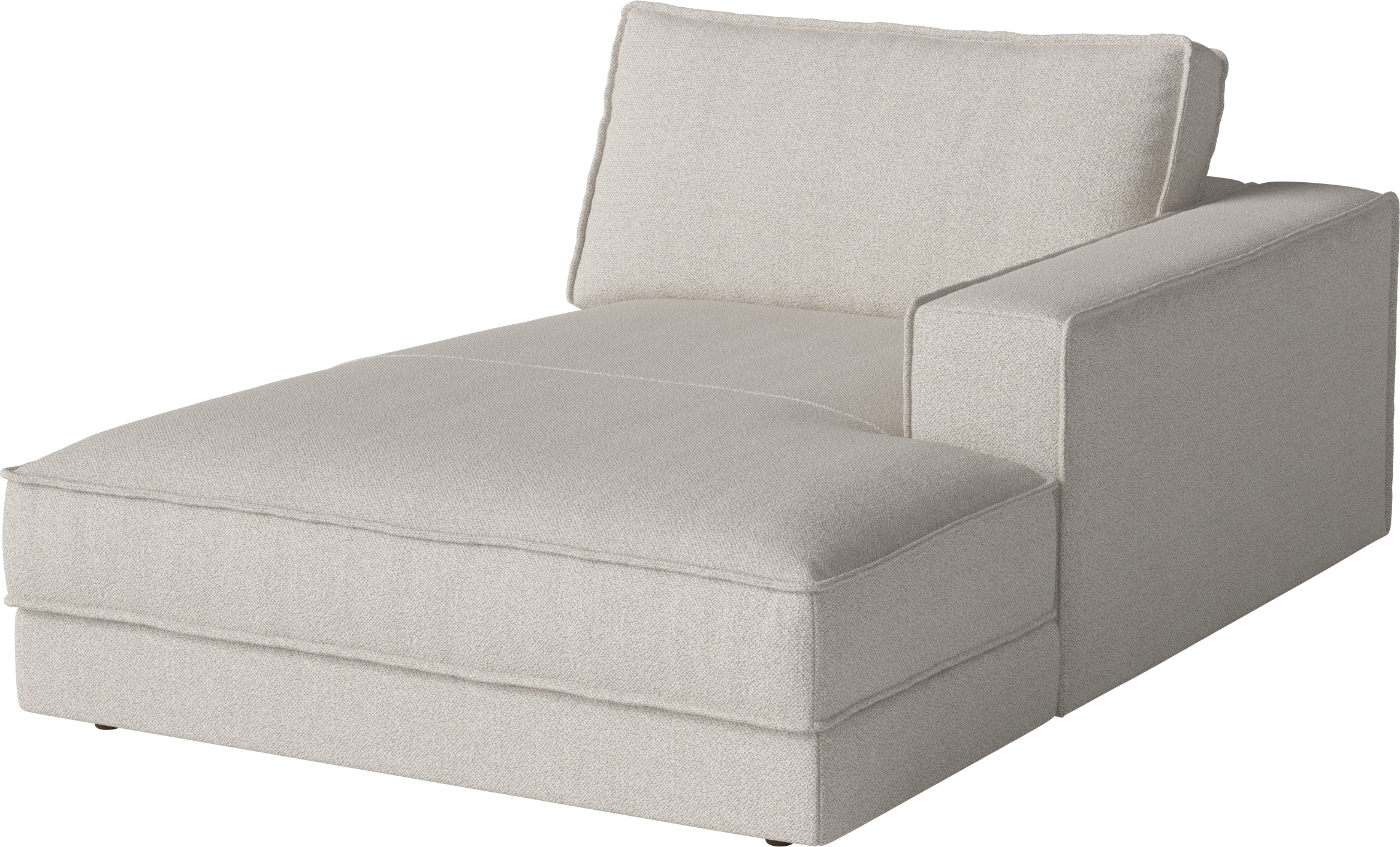 Noora Modulare Sofa - rechts den Handantenhandel mit einer dunklen Basis