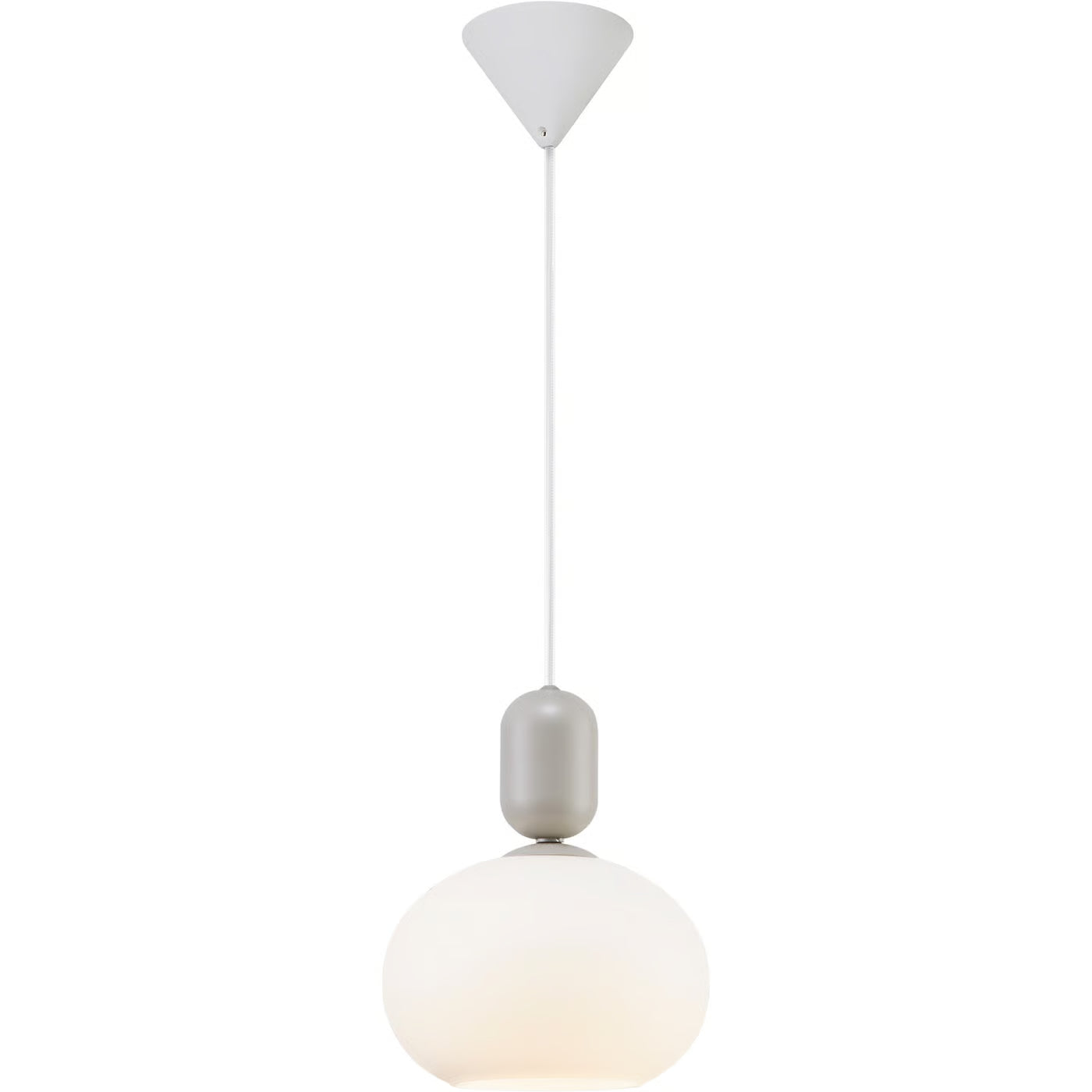 Lampa wisząca NOTTI OVAL szary
