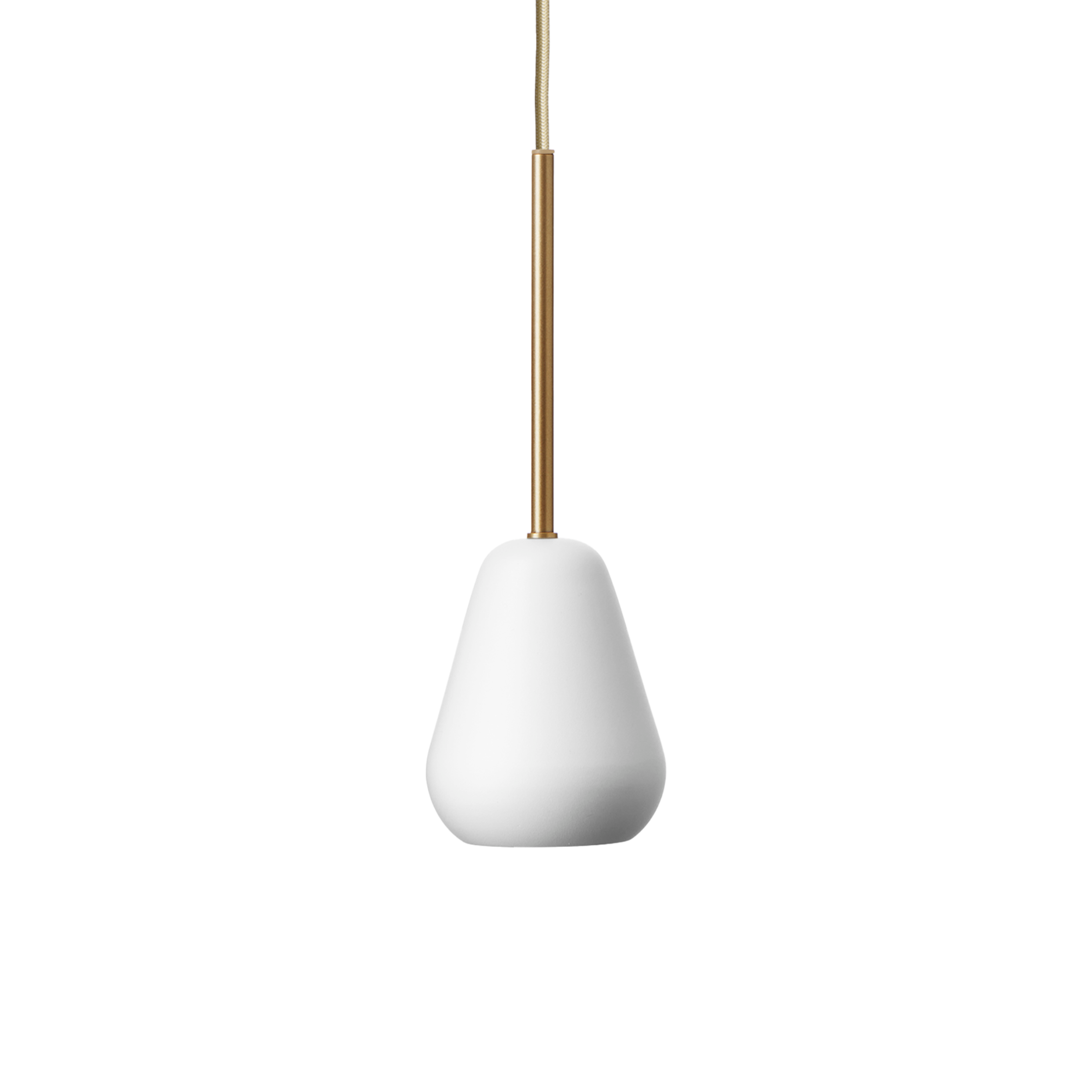 Lampa punktowa wisząca ANOLI złoty z białym – Nuura