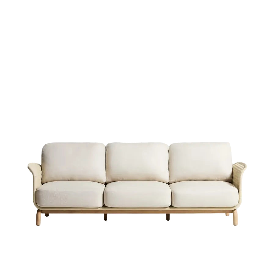 Sofa ogrodowa 3-osobowa ALIPA beżowy