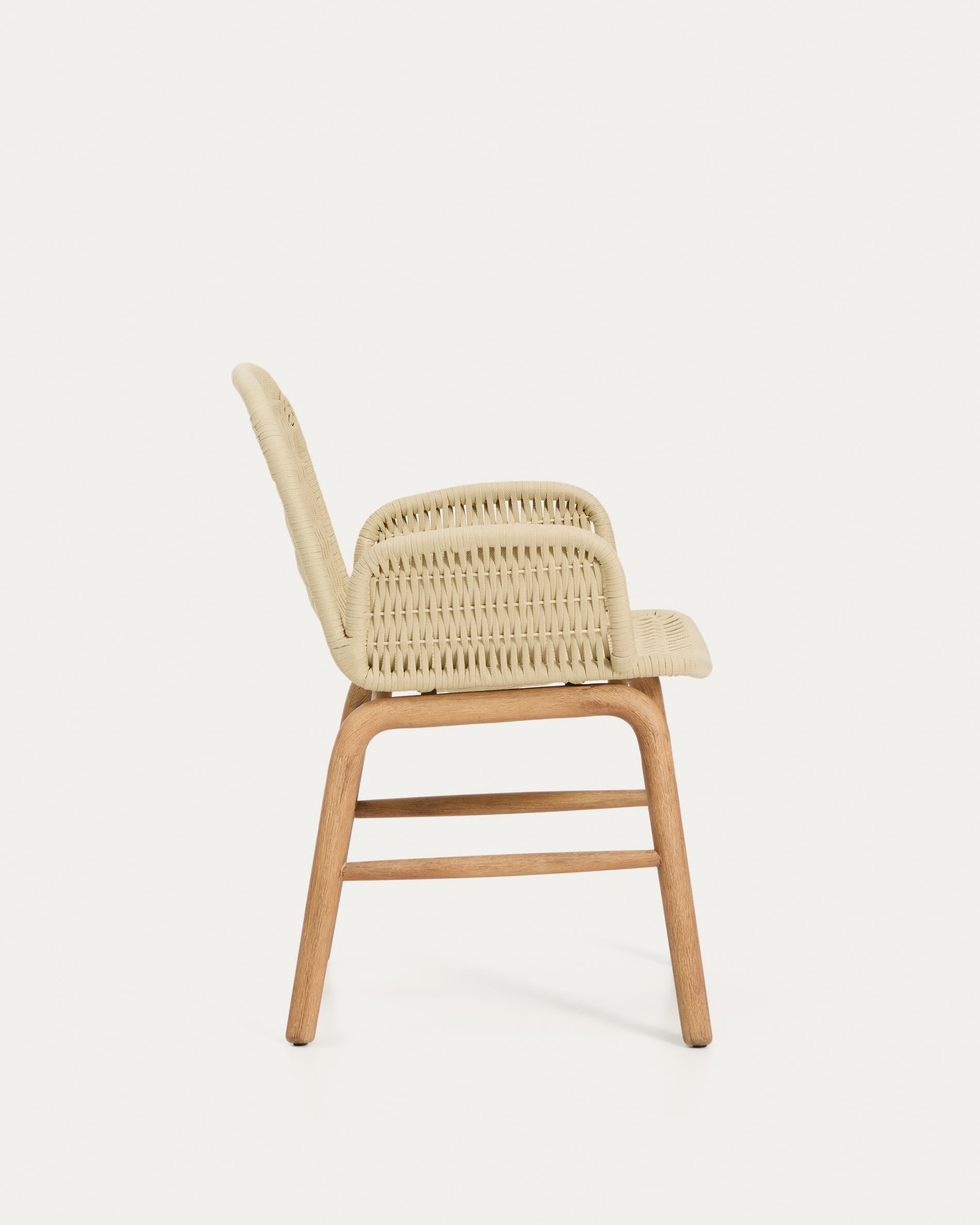 ALIPA Ecru Garden Chair with Armrests