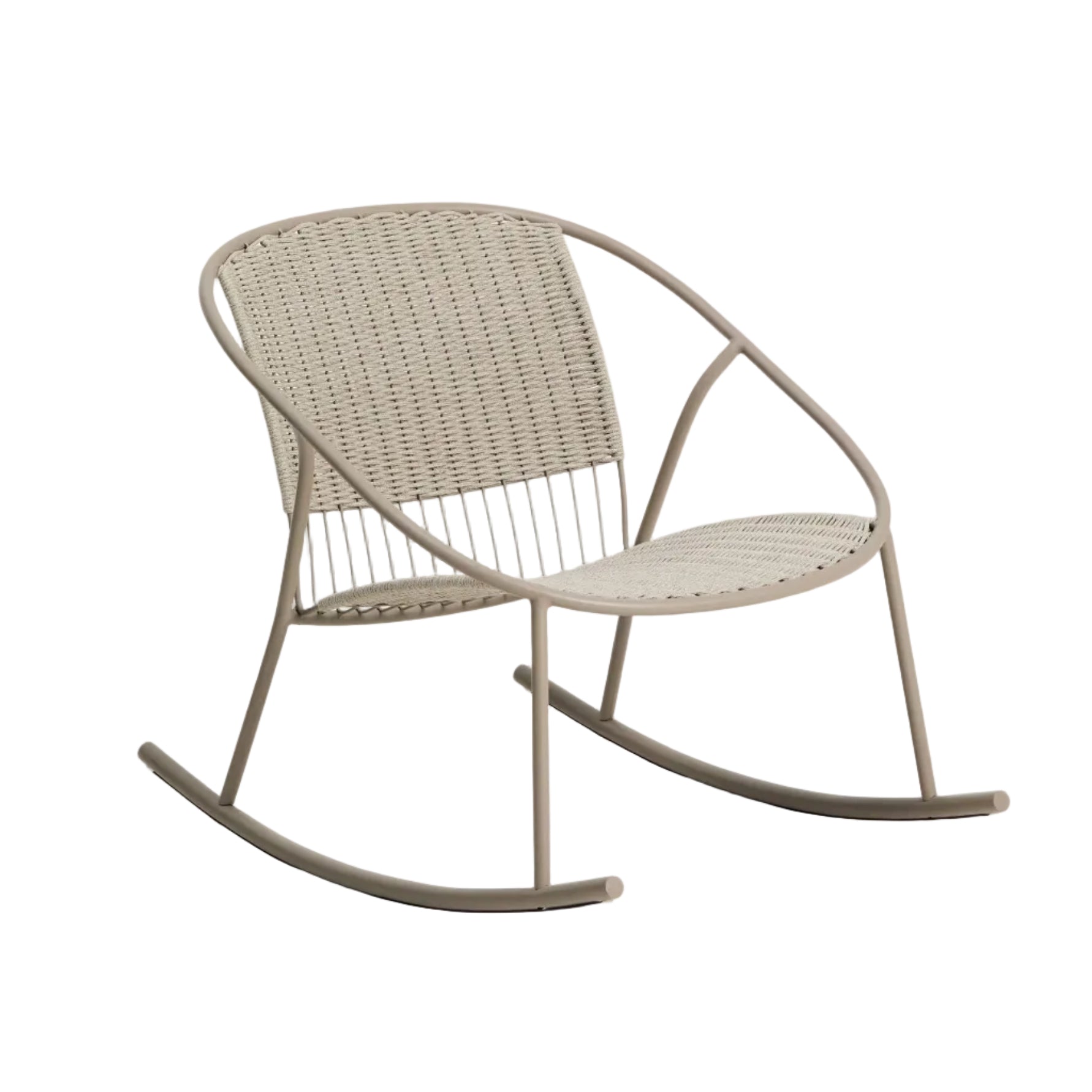 Schaukelstuhl ATRANI beige