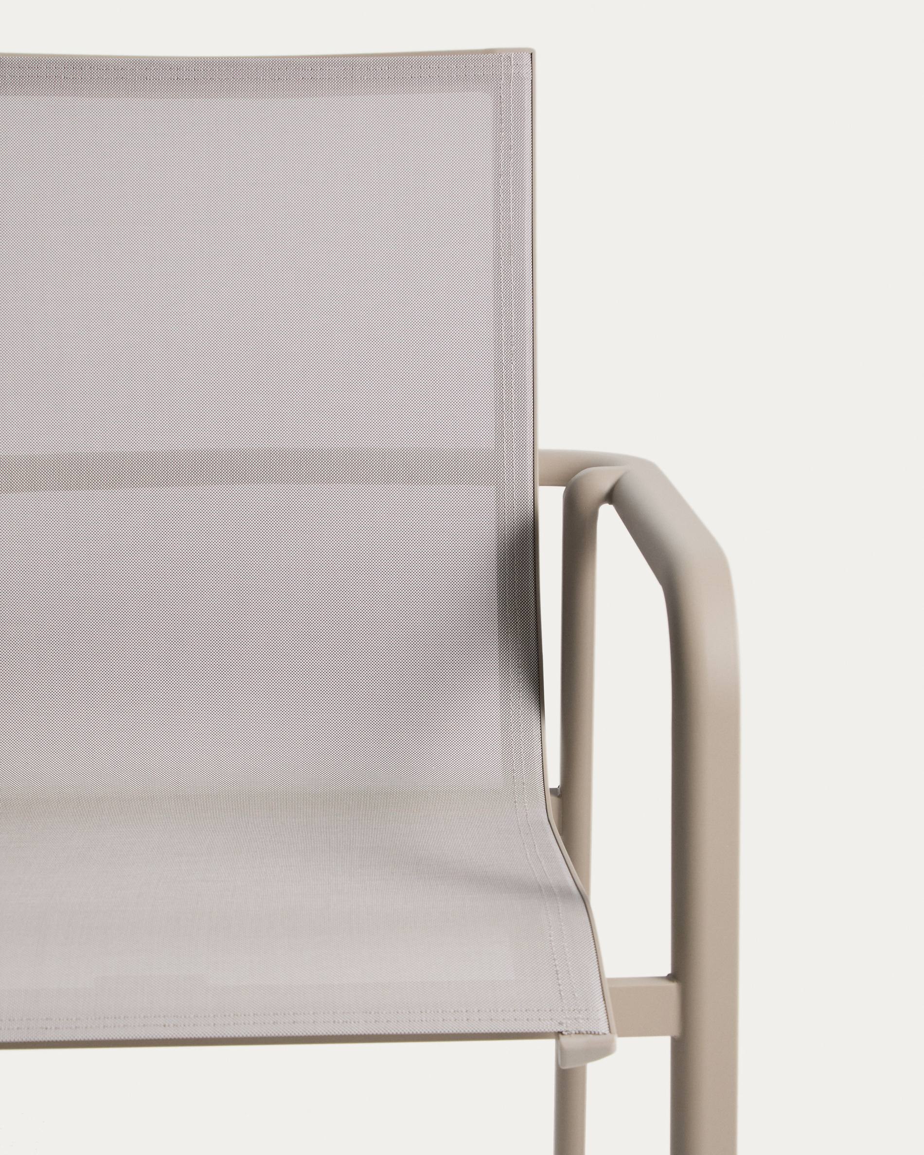 Gartenstuhl CANEA taupe
