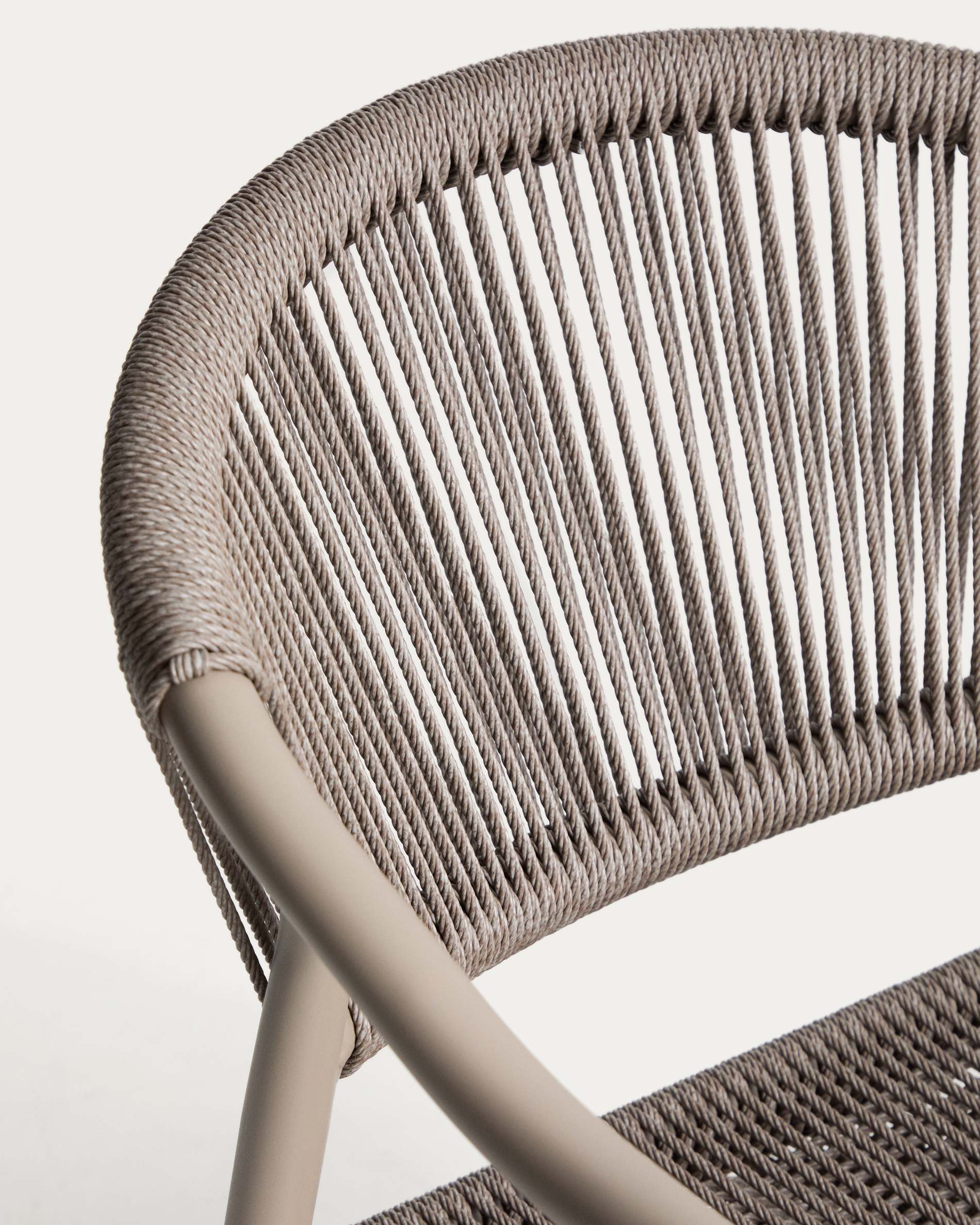 Krzesło ogrodowe LIVADIA taupe