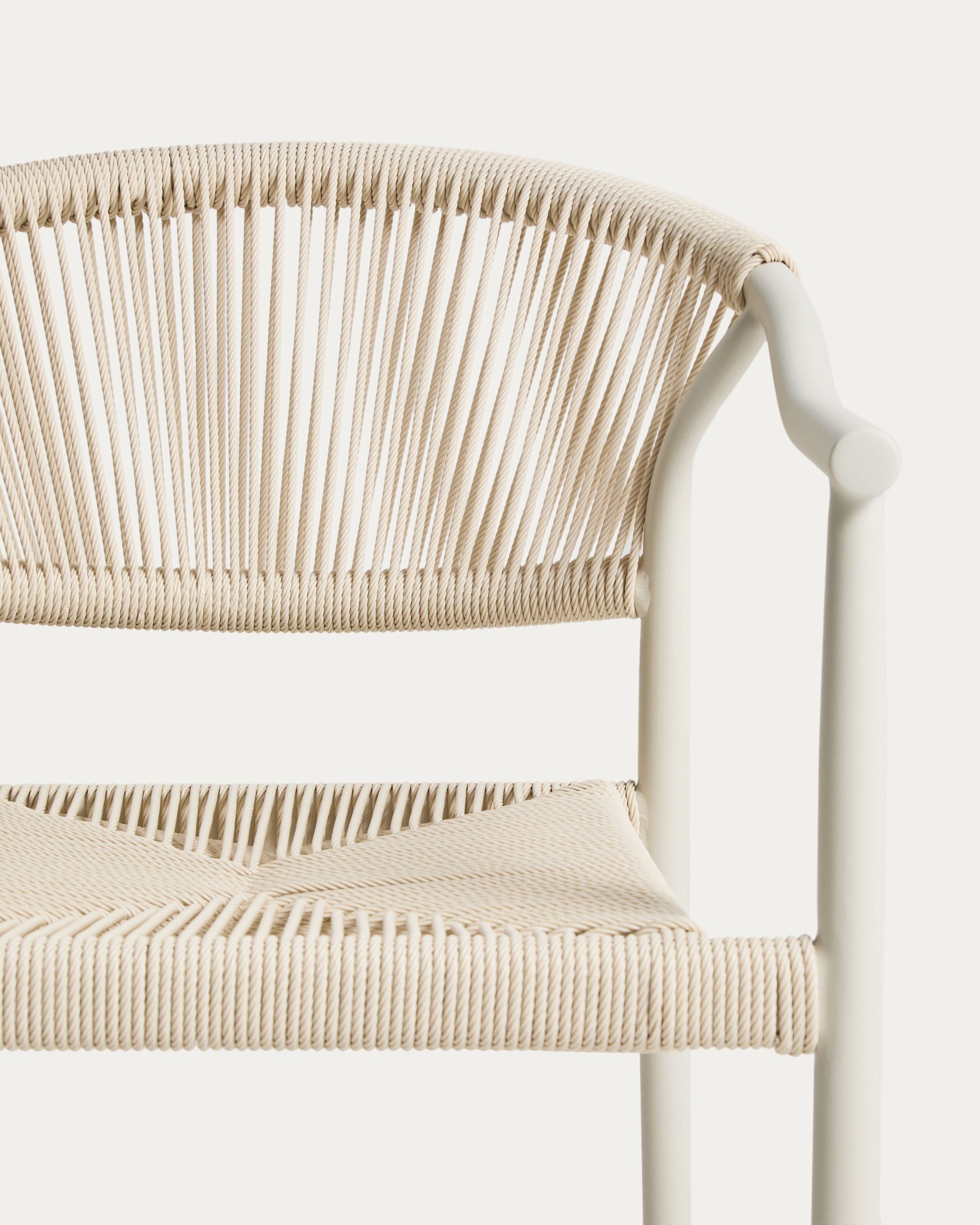 Krzesło ogrodowe LIVADIA ecru